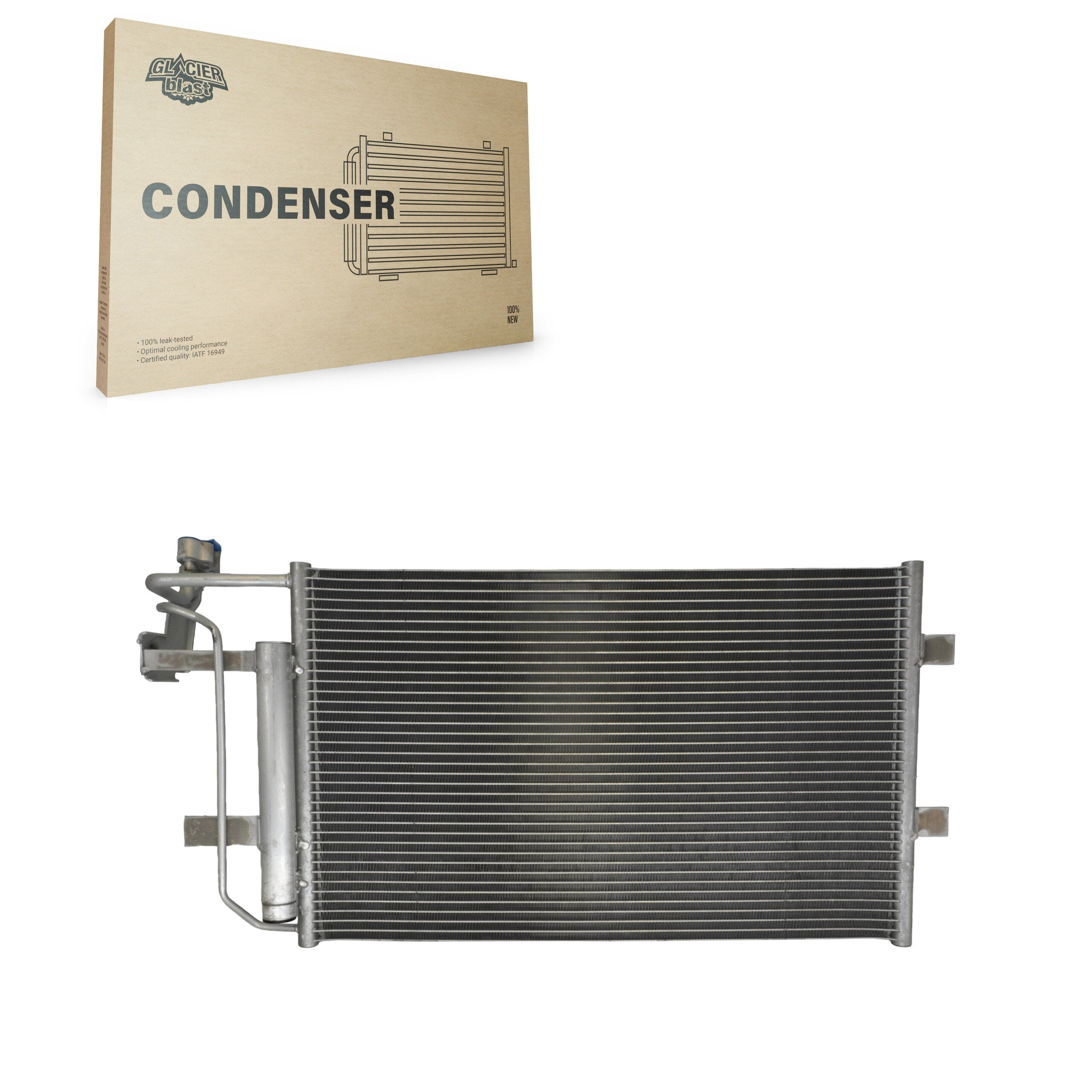 Glacier Blast GLB-MZ3978 A/C Condenser for 2012-2017 Mazda 5 - N/A