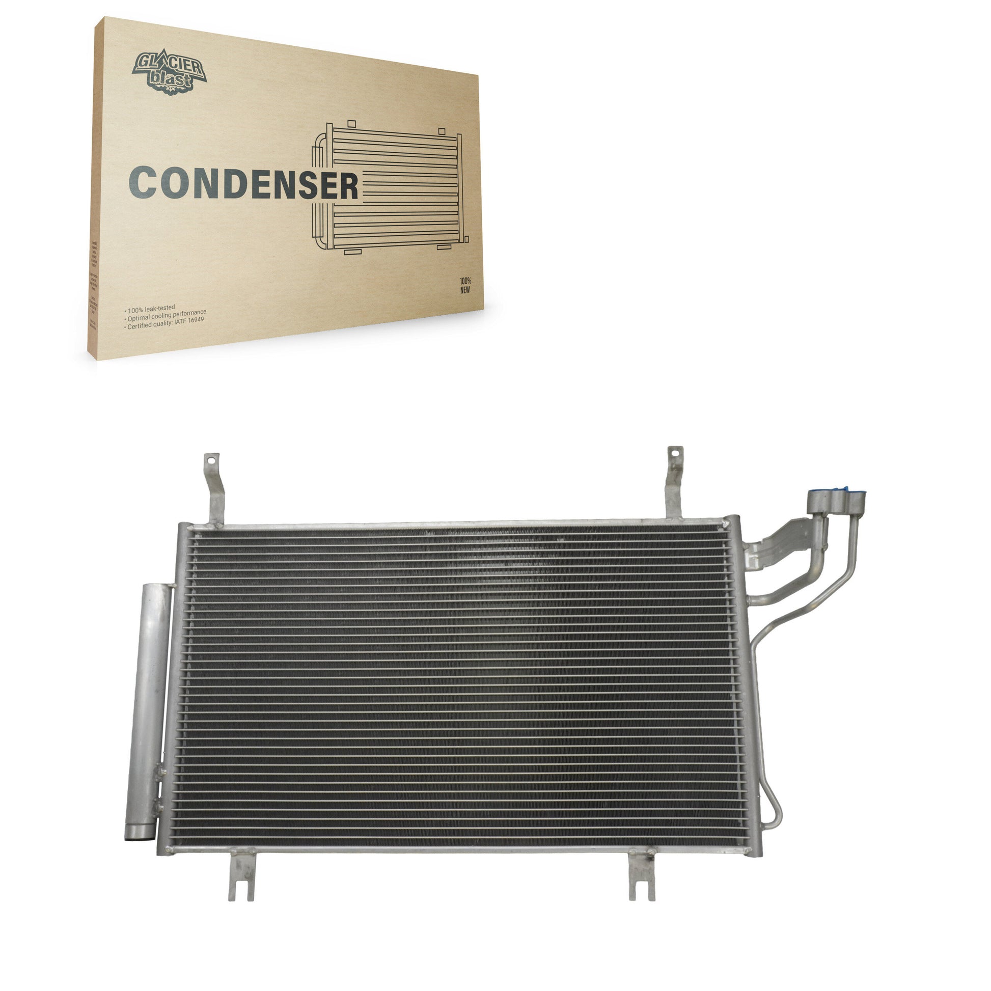 Glacier Blast GLB-MZ4189 A/C Condenser for 2013-2024 Mazda CX-5 - N/A