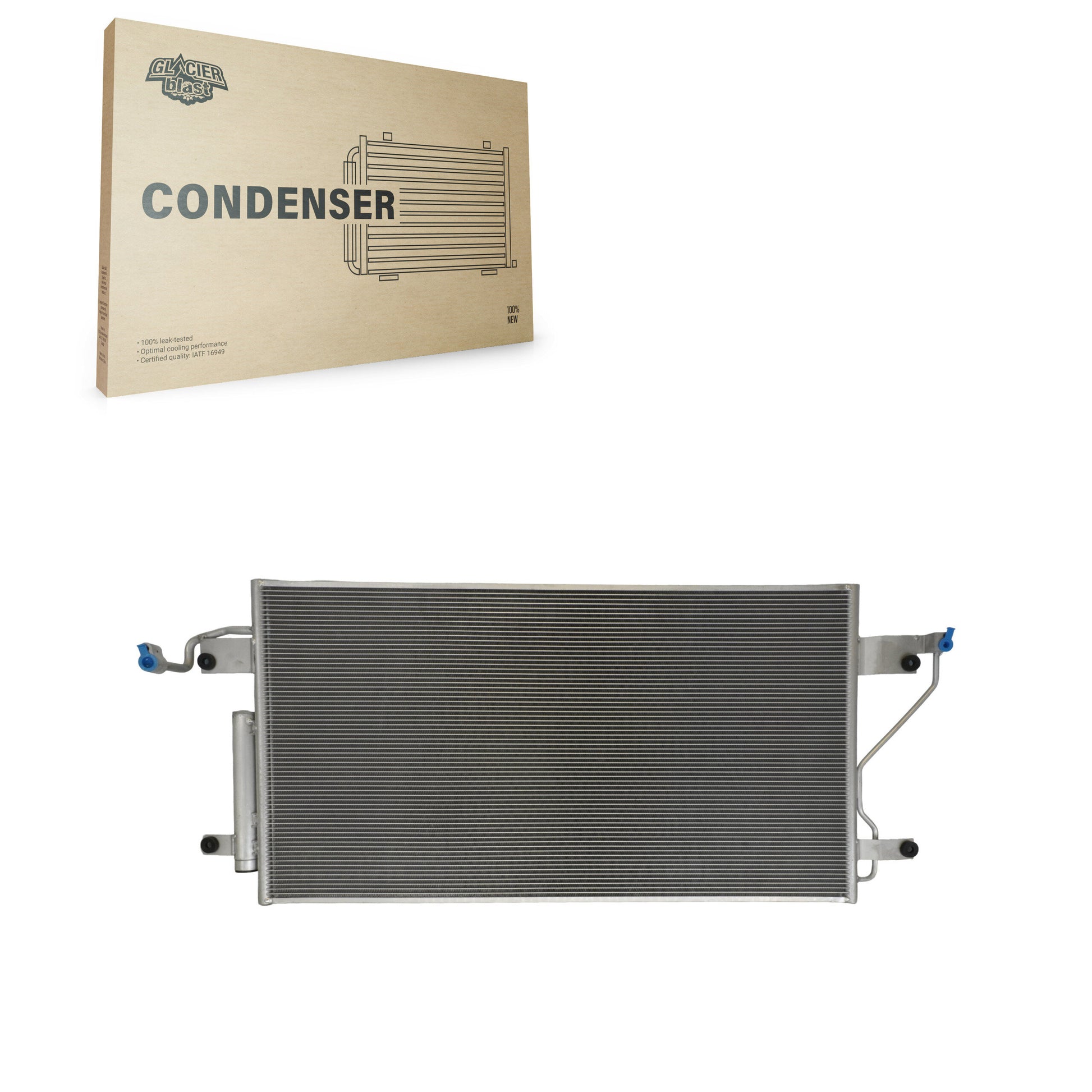 Glacier Blast GLB-NI30028 A/C Condenser for 2016-2019 Nissan TITAN XD - N/A