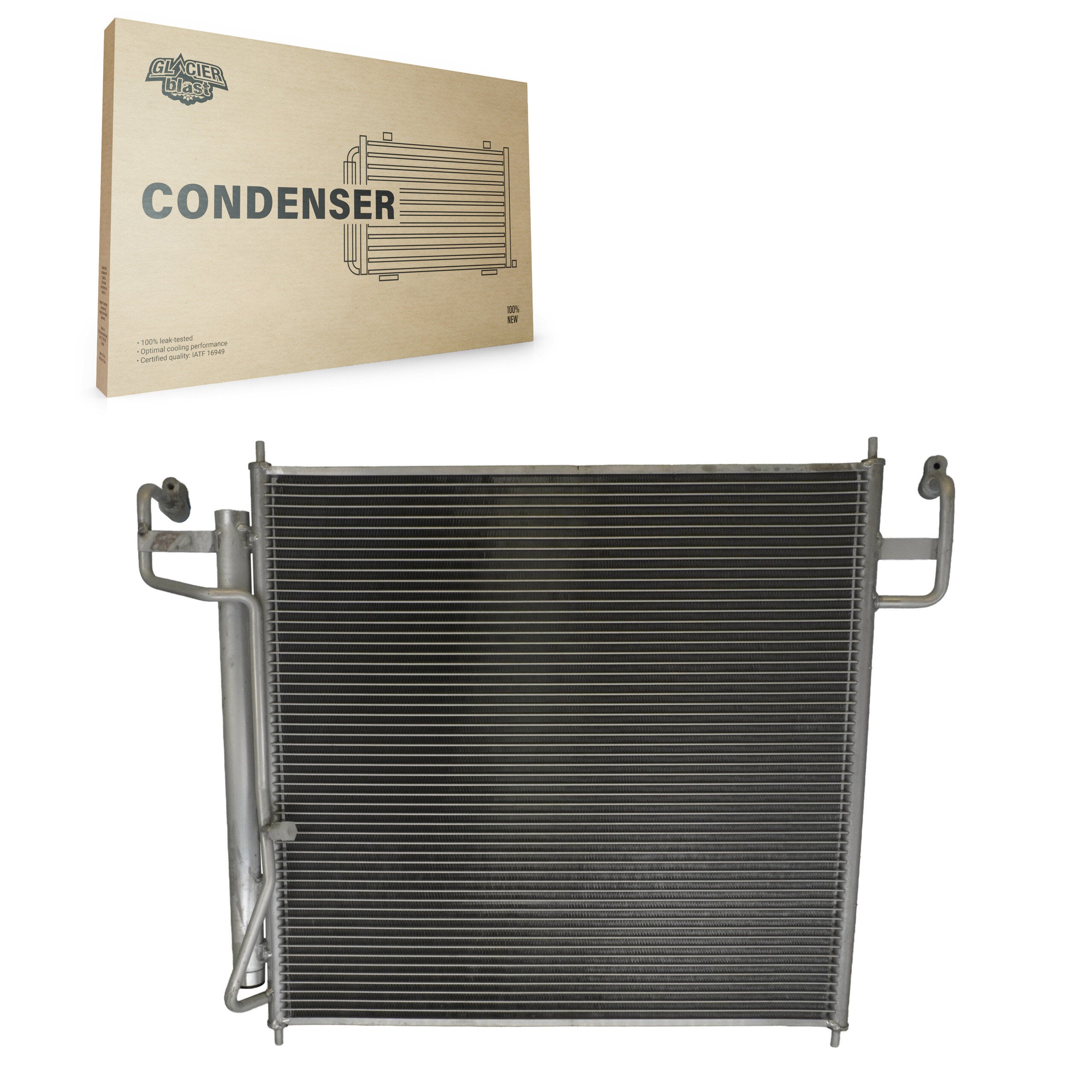 Glacier Blast GLB-NI3239 A/C Condenser for 2004-2015 Nissan Armada, INFINITI QX56, Nissan Pathfinder Armada - N/A