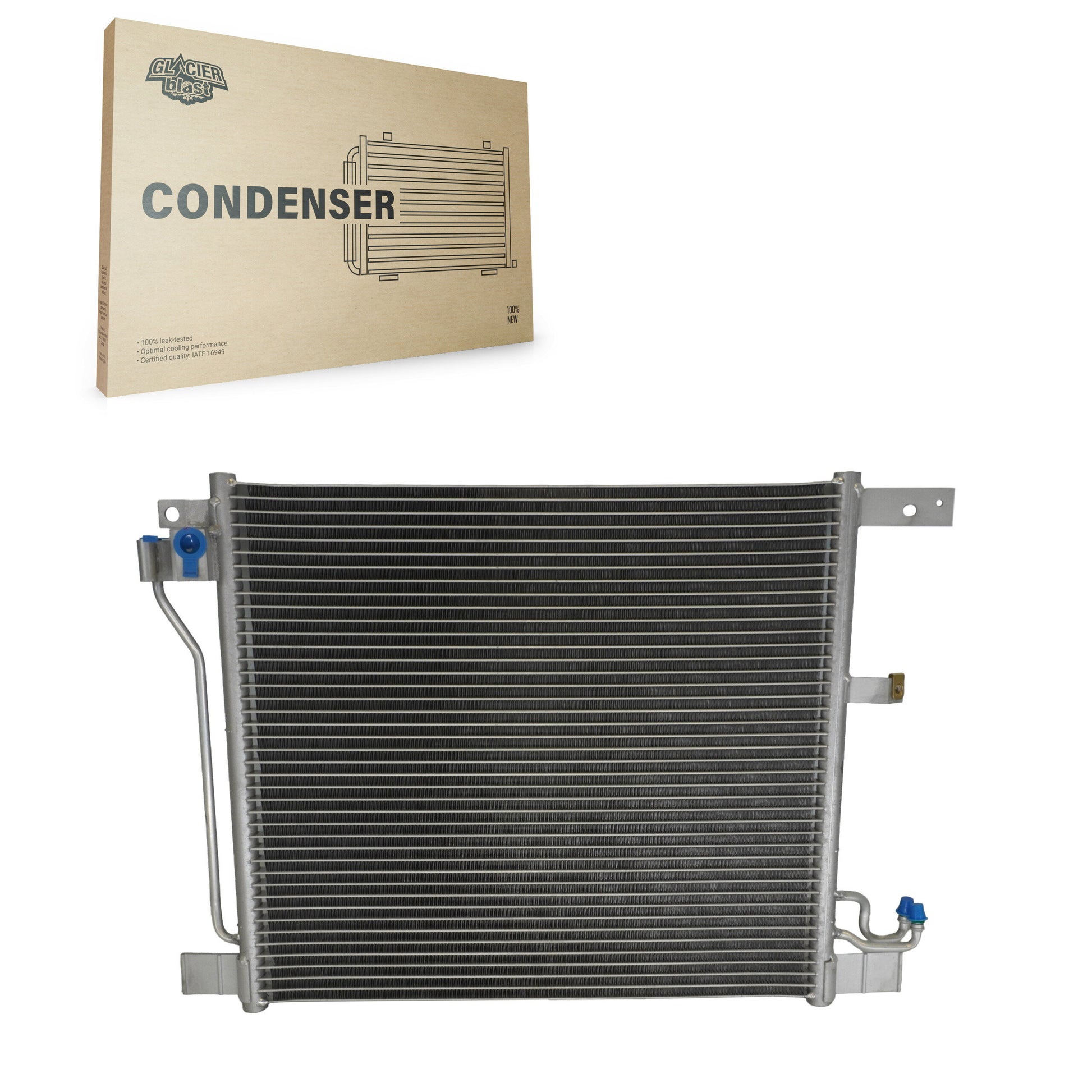 Glacier Blast GLB-NI3968 A/C Condenser for 2011-2017 Nissan Juke - N/A