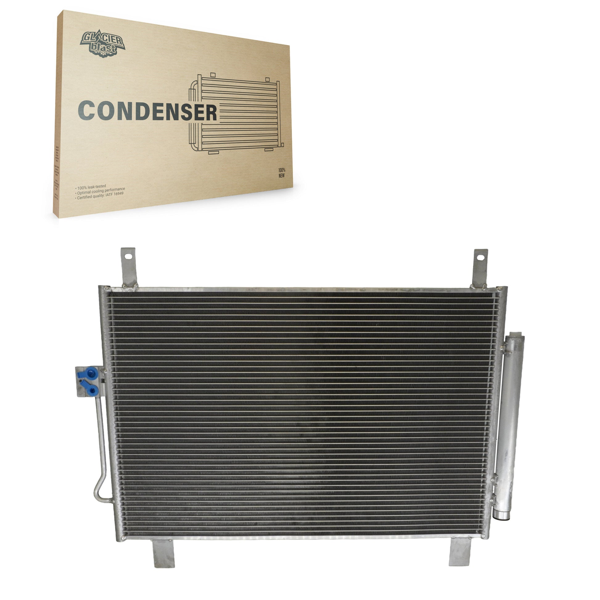 Glacier Blast GLB-NI4201 A/C Condenser for 2013-2020 INFINITI QX60, INFINITI JX35, Nissan Pathfinder - N/A
