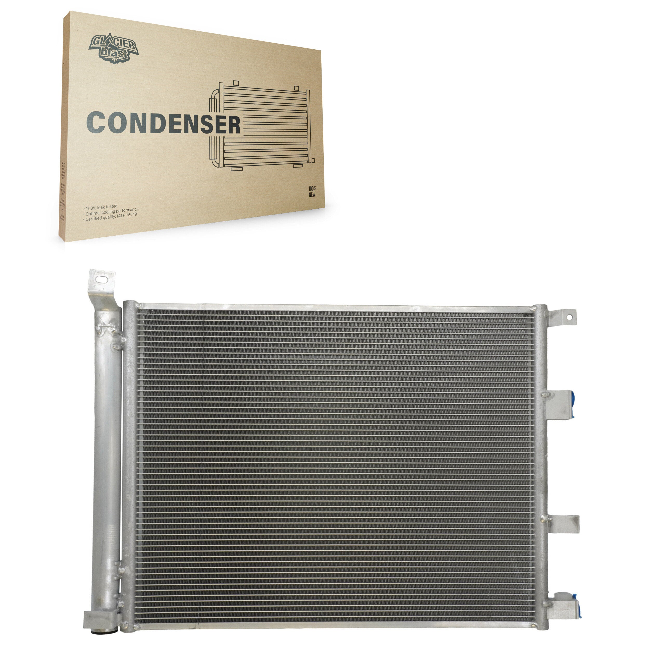 Glacier Blast GLB-NI4230 A/C Condenser for 2013-2019 Nissan Sentra - N/A