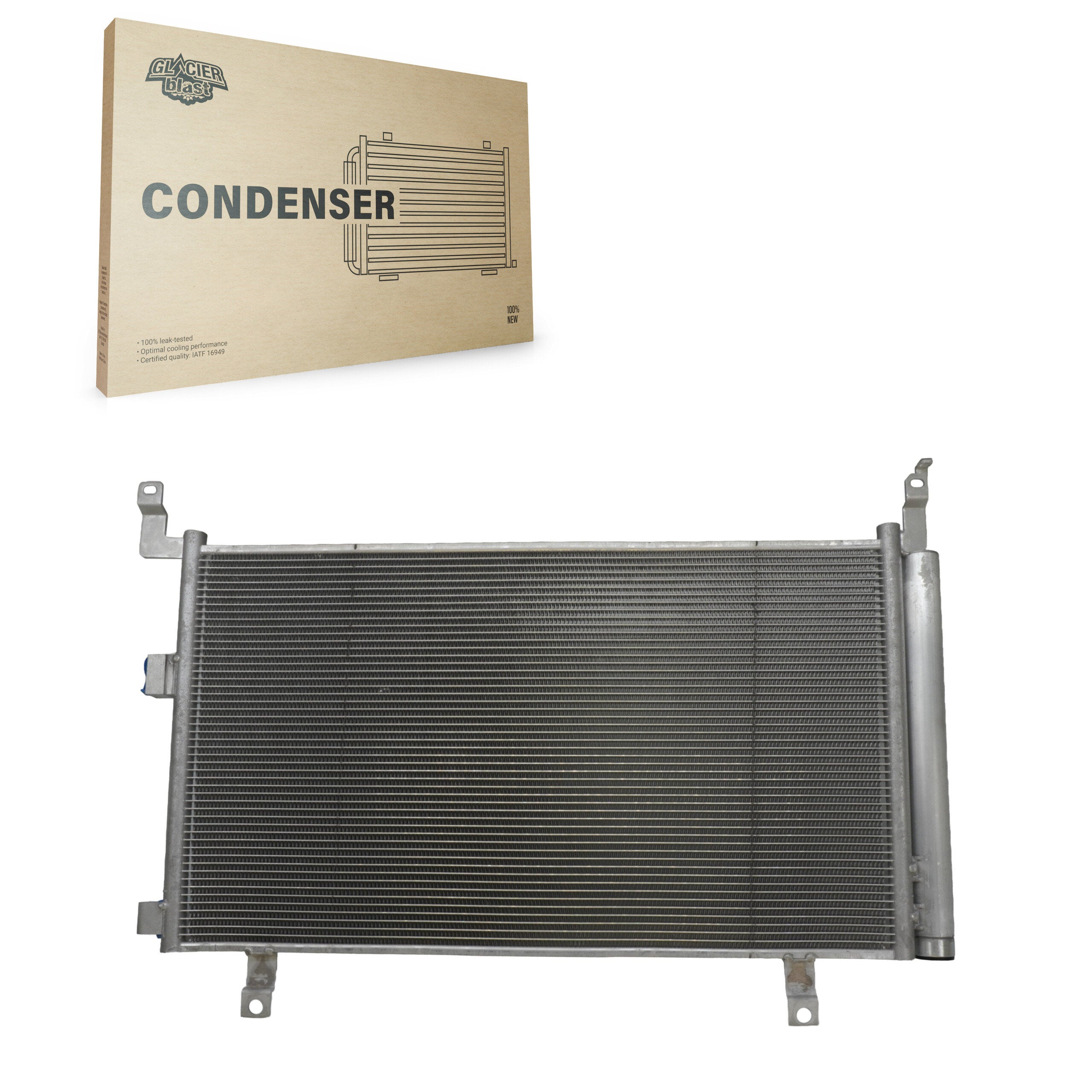 Glacier Blast GLB-SB30137 A/C Condenser for 2019-2024 Subaru Forester - N/A