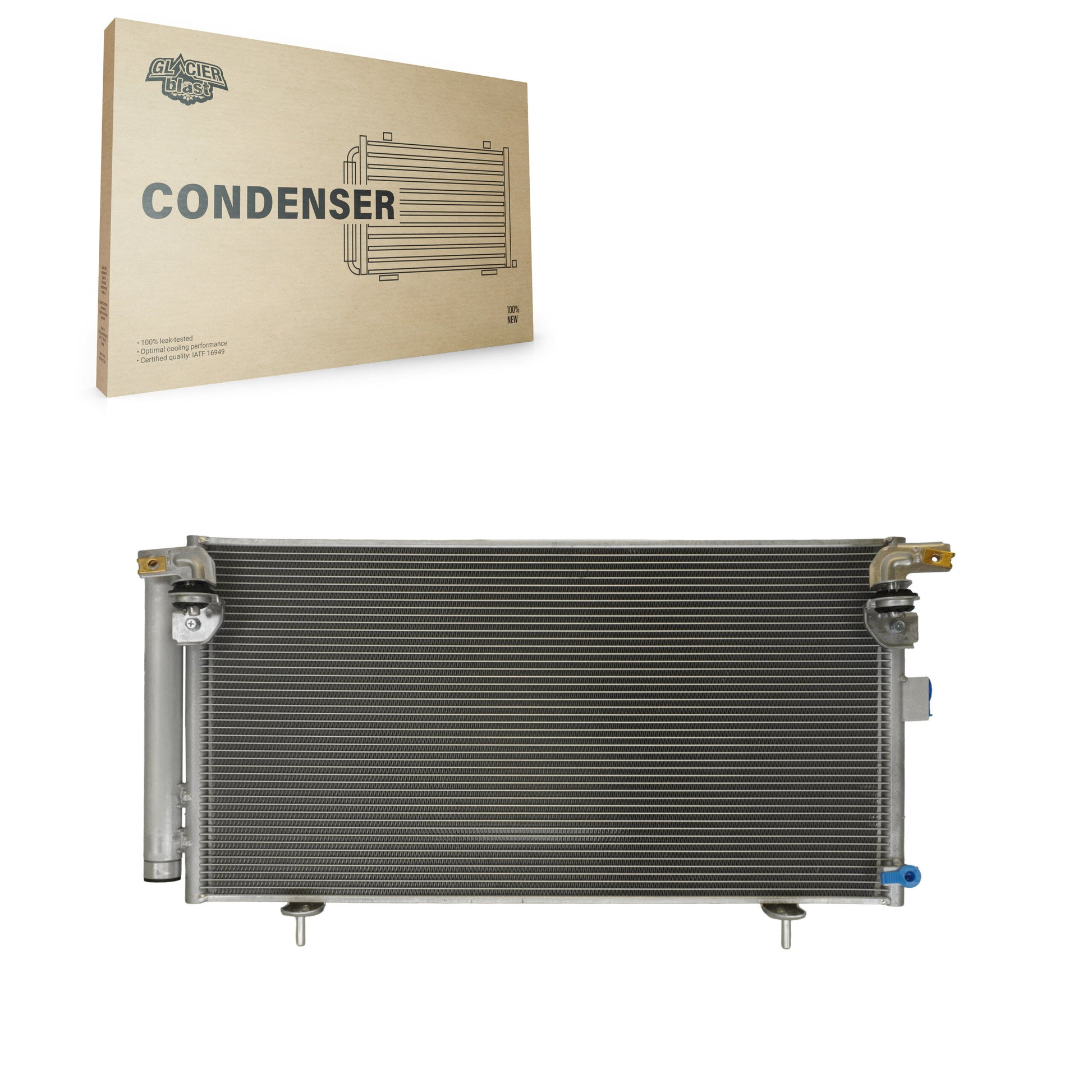 Glacier Blast GLB-SB3314 A/C Condenser for 2005-2009 Subaru Legacy, Subaru Outback - N/A