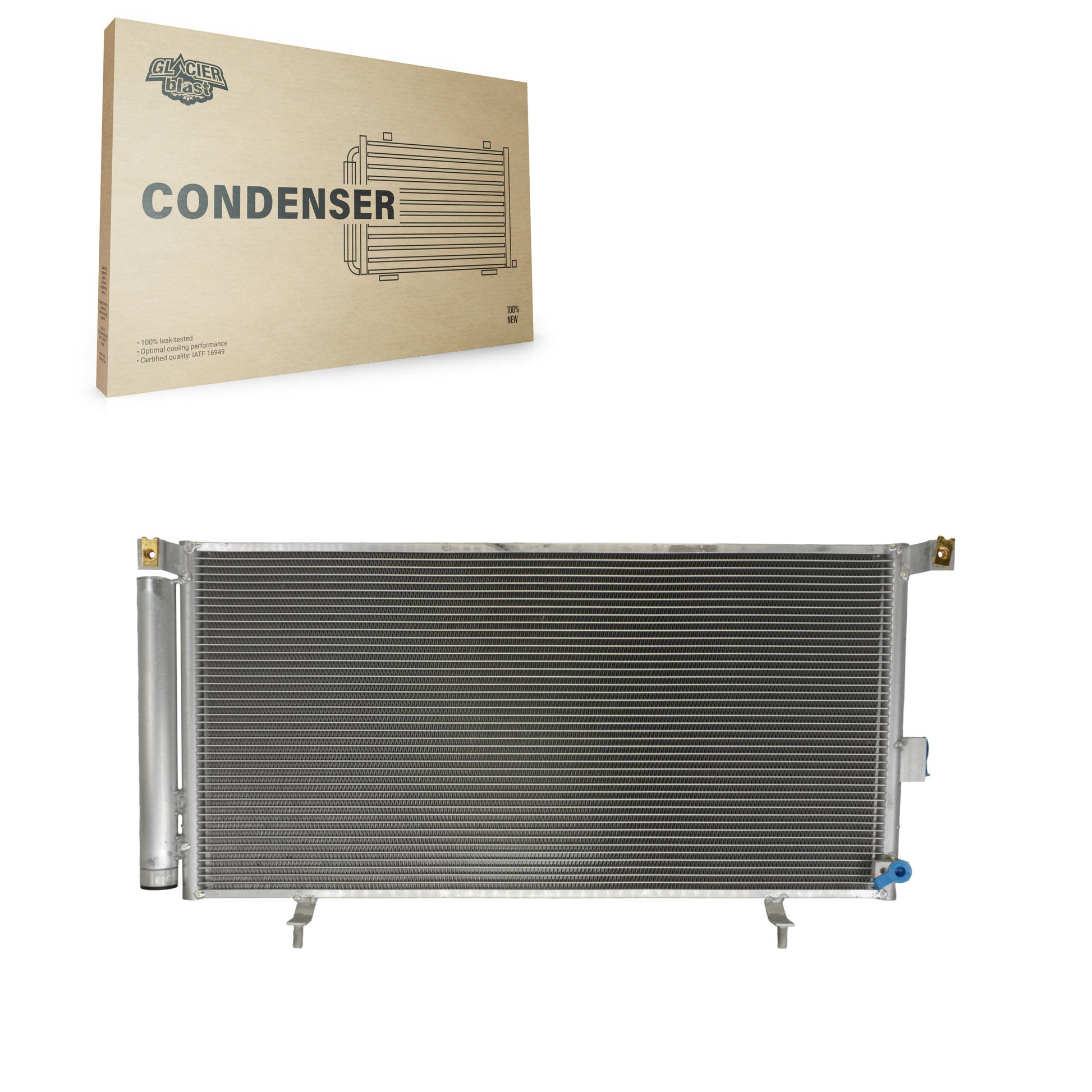 Glacier Blast GLB-SB3885 A/C Condenser for 2010-2014 Subaru Legacy, Subaru Outback - N/A