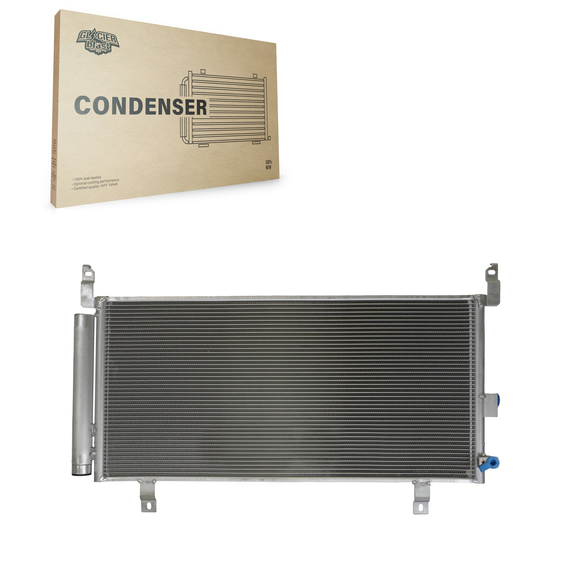 Glacier Blast GLB-SB4454 A/C Condenser for 2015-2019 Subaru Legacy, Subaru Outback - N/A