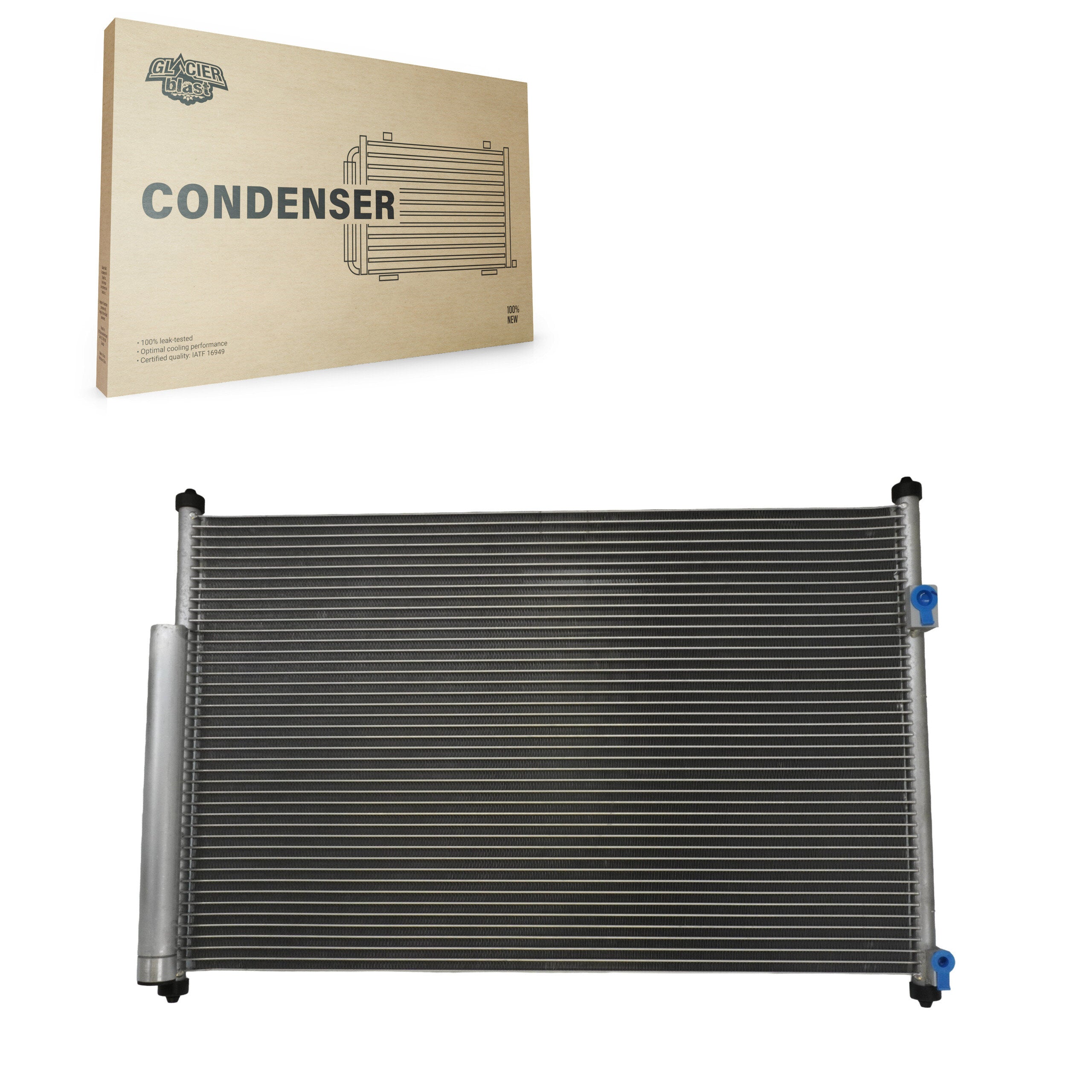 Glacier Blast GLB-SK3582 A/C Condenser for 2006-2013 Suzuki Grand Vitara - N/A