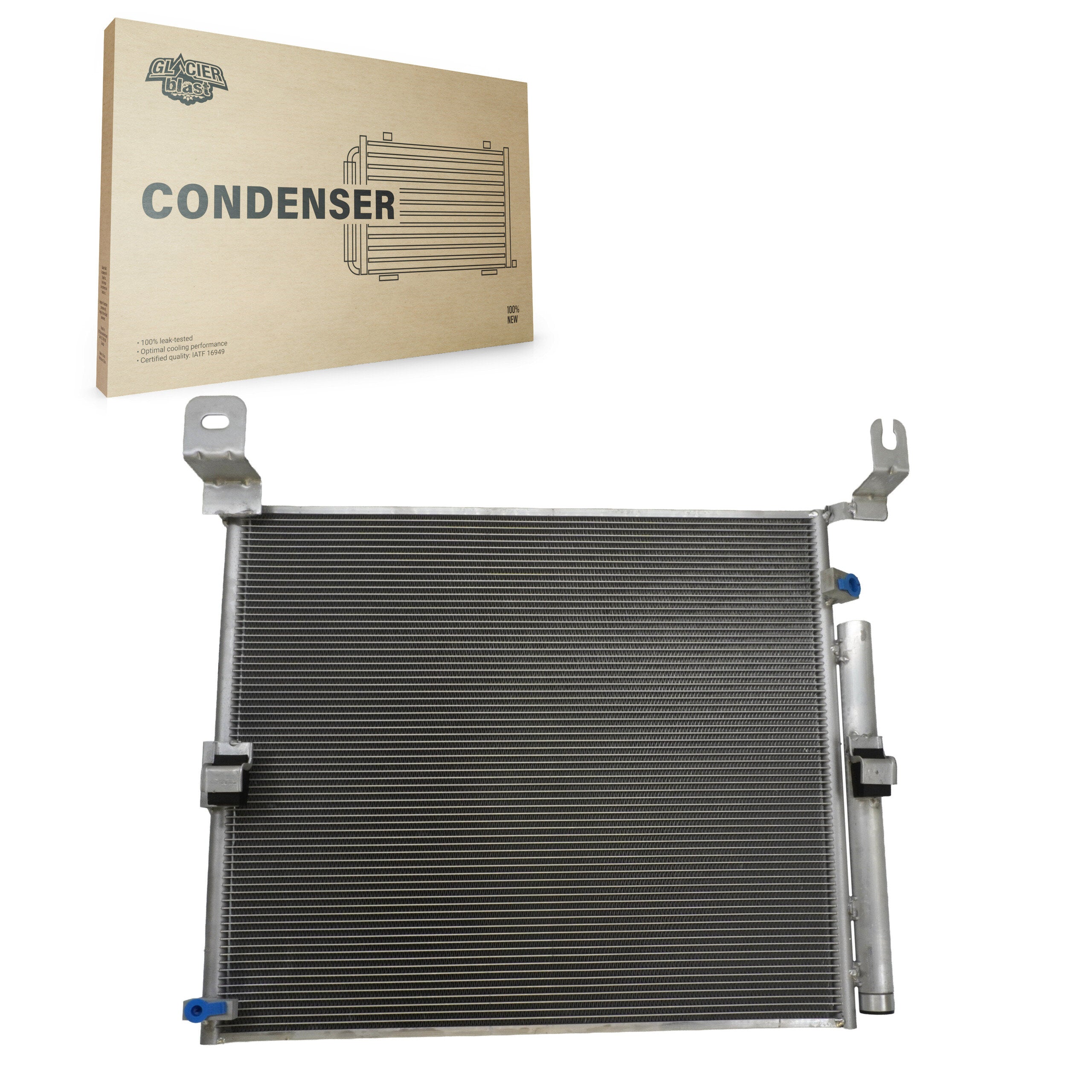 Glacier Blast GLB-TO30020 A/C Condenser for 2016-2023 Toyota Tacoma - N/A