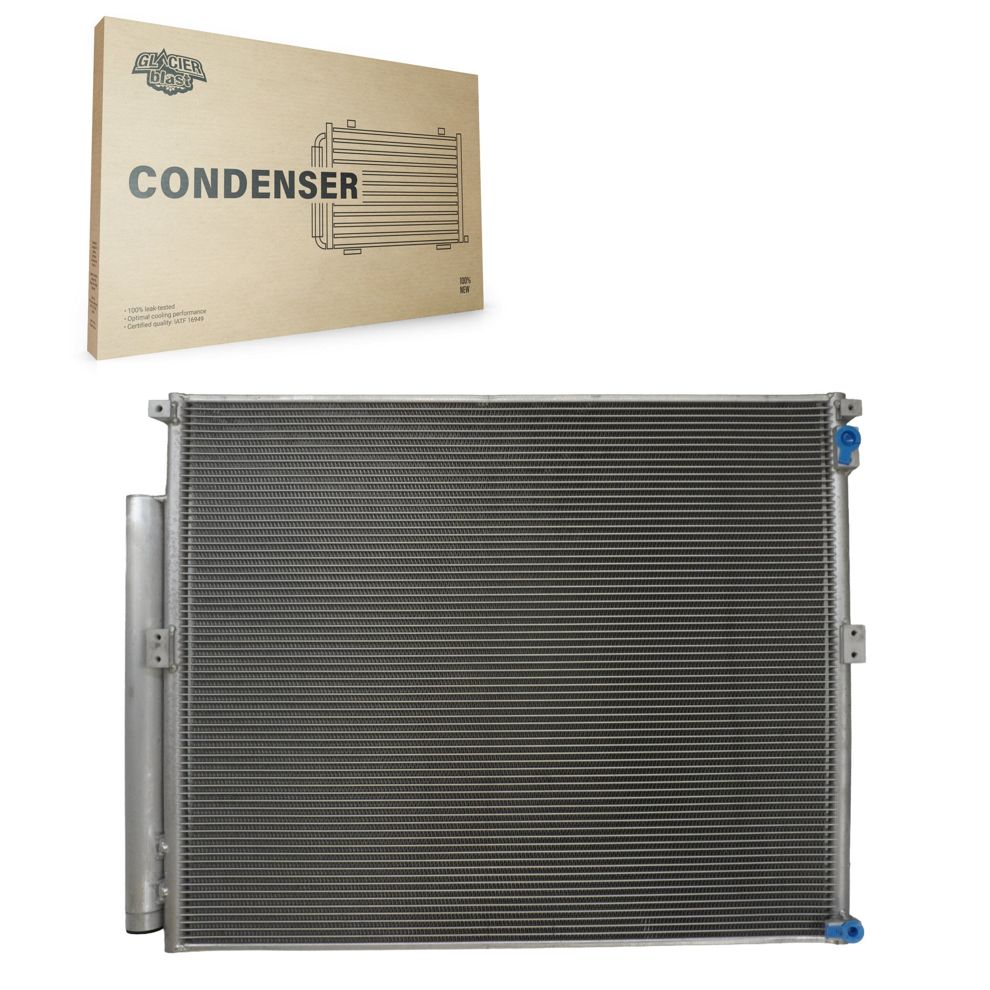 Glacier Blast GLB-TO3282 A/C Condenser for 2003-2009 Lexus GX470, Toyota 4Runner - N/A