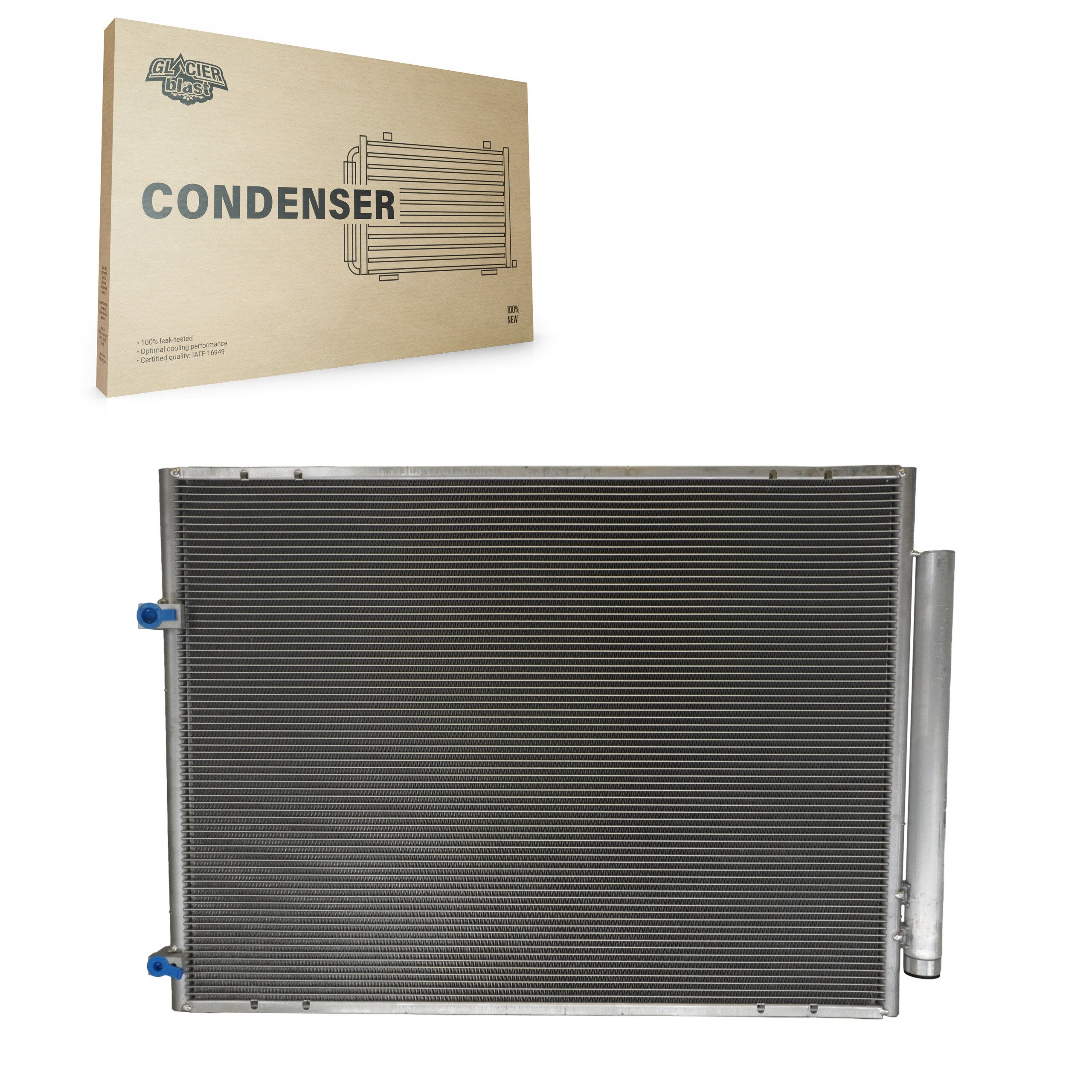 Glacier Blast GLB-TO3284 A/C Condenser for 2004-2010 Toyota Sienna - N/A