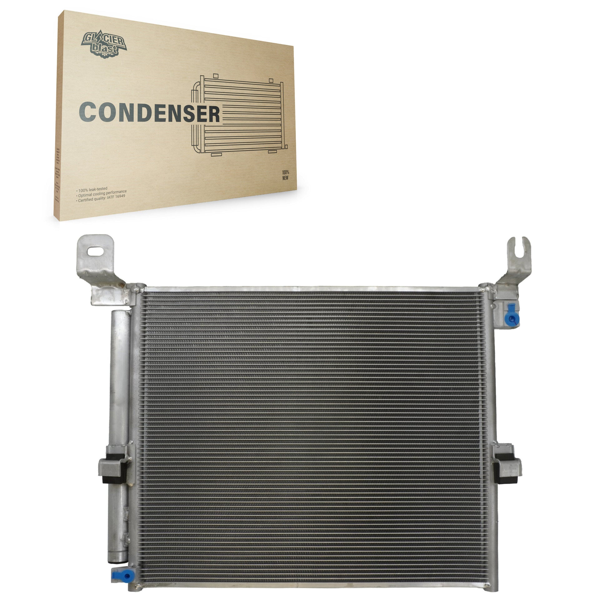 Glacier Blast GLB-TO3393 A/C Condenser for 2005-2012 Toyota Tacoma - N/A