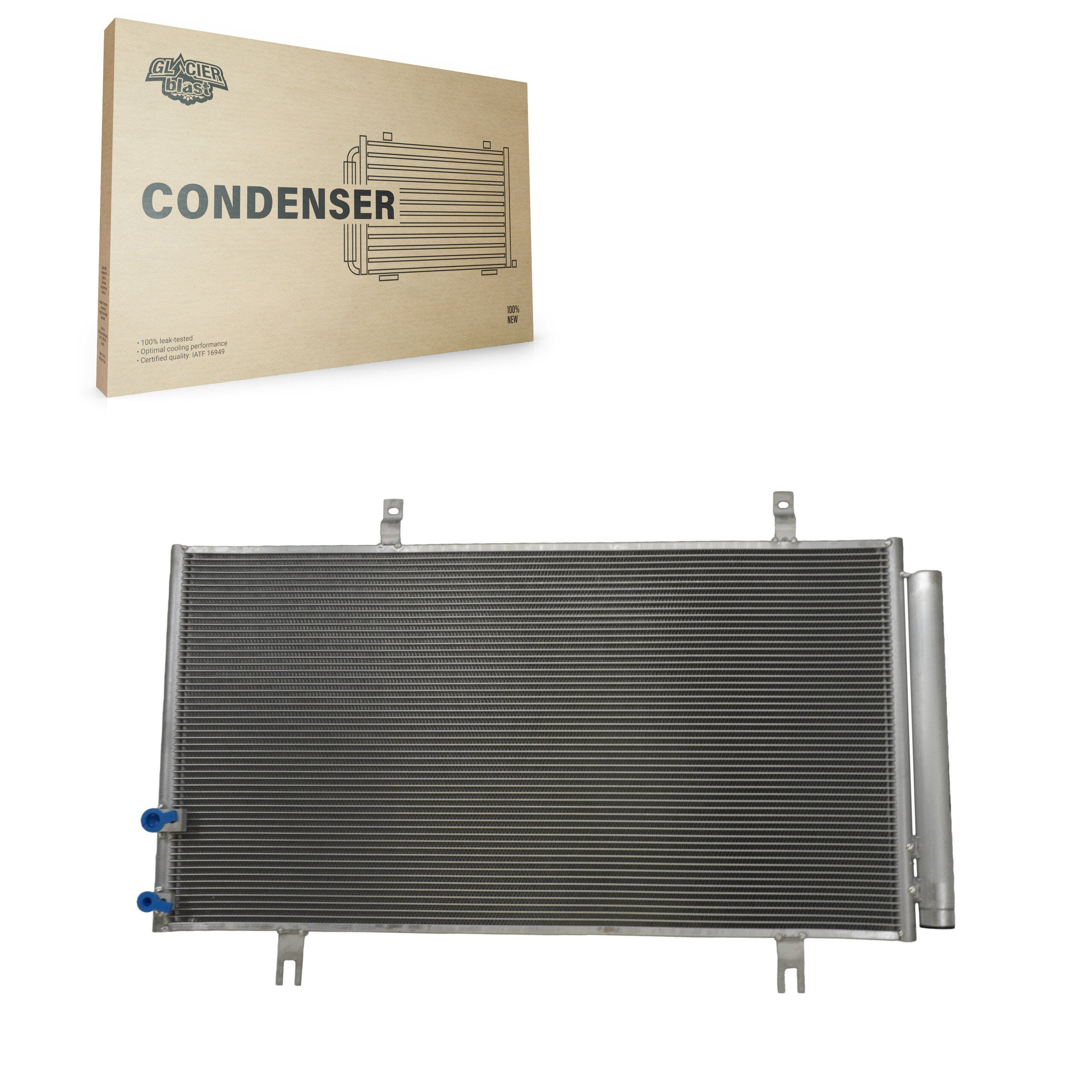 Glacier Blast GLB-TO3396 A/C Condenser for 2005-2016 Toyota Camry, Toyota Venza, Lexus ES350 - N/A
