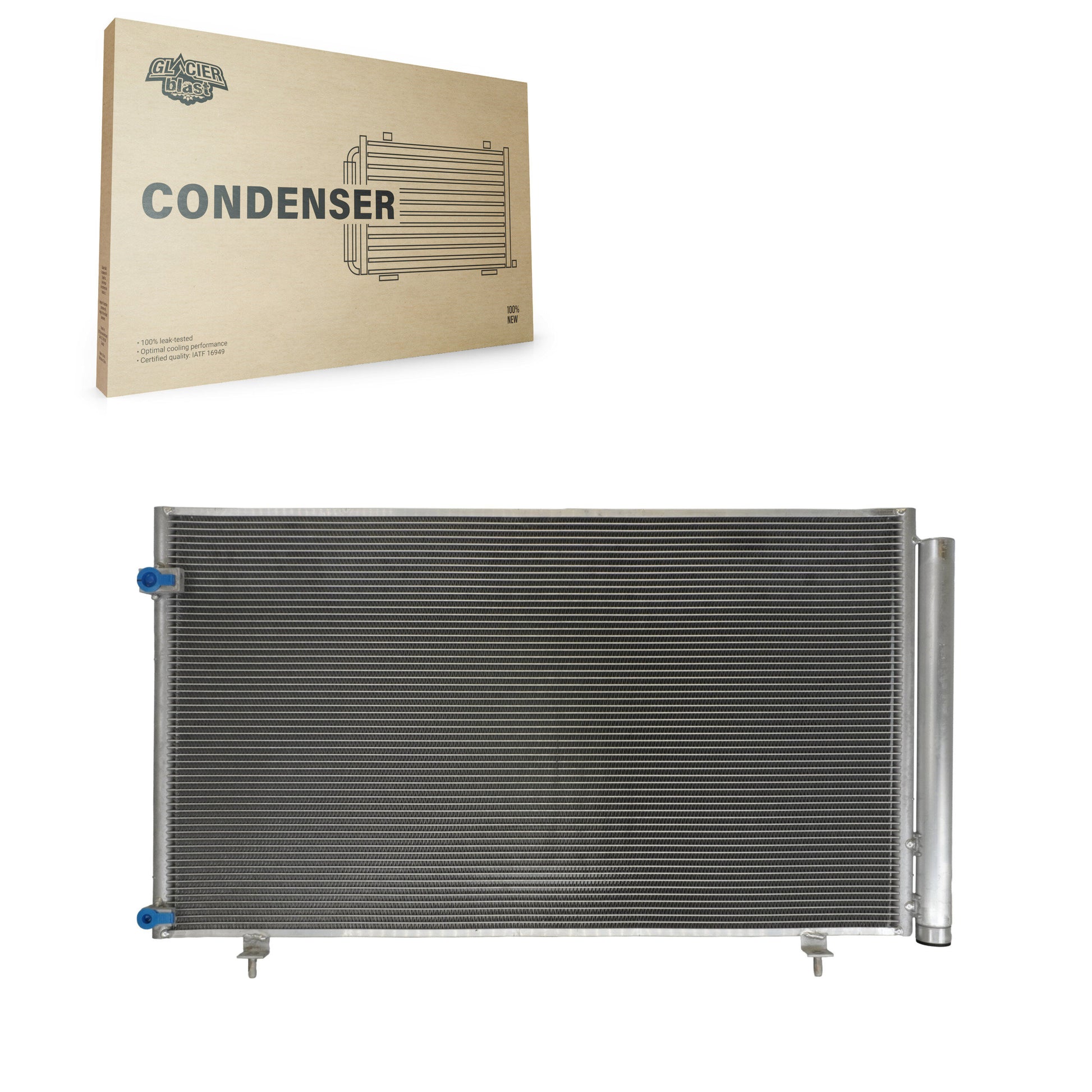 Glacier Blast GLB-TO3869 A/C Condenser for 2010-2016 Toyota Sienna, Lexus RX350 - N/A