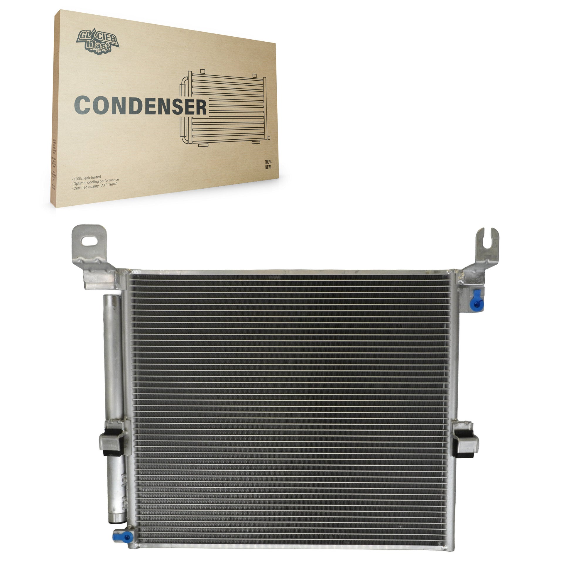 Glacier Blast GLB-TO4369 A/C Condenser for 2012-2015 Toyota Tacoma - N/A