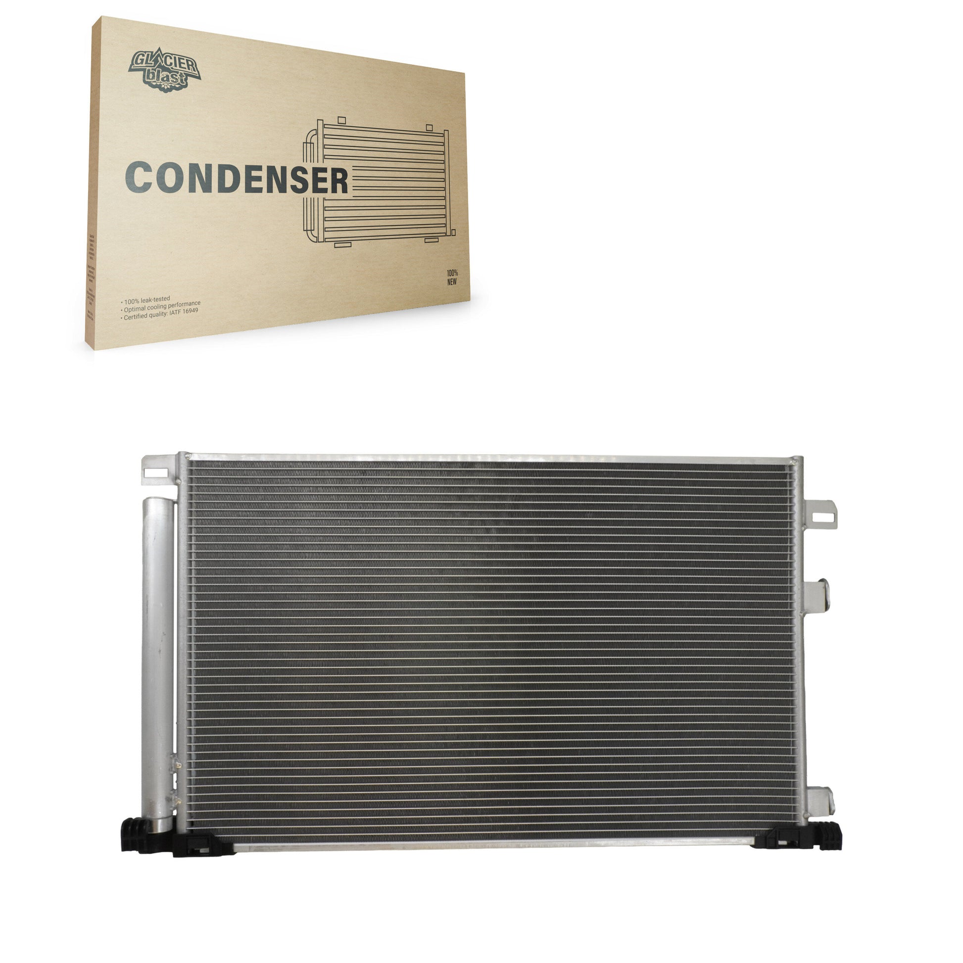 Glacier Blast GLB-TO4763 A/C Condenser for 2015-2020 Lexus NX300, Lexus NX200t - N/A
