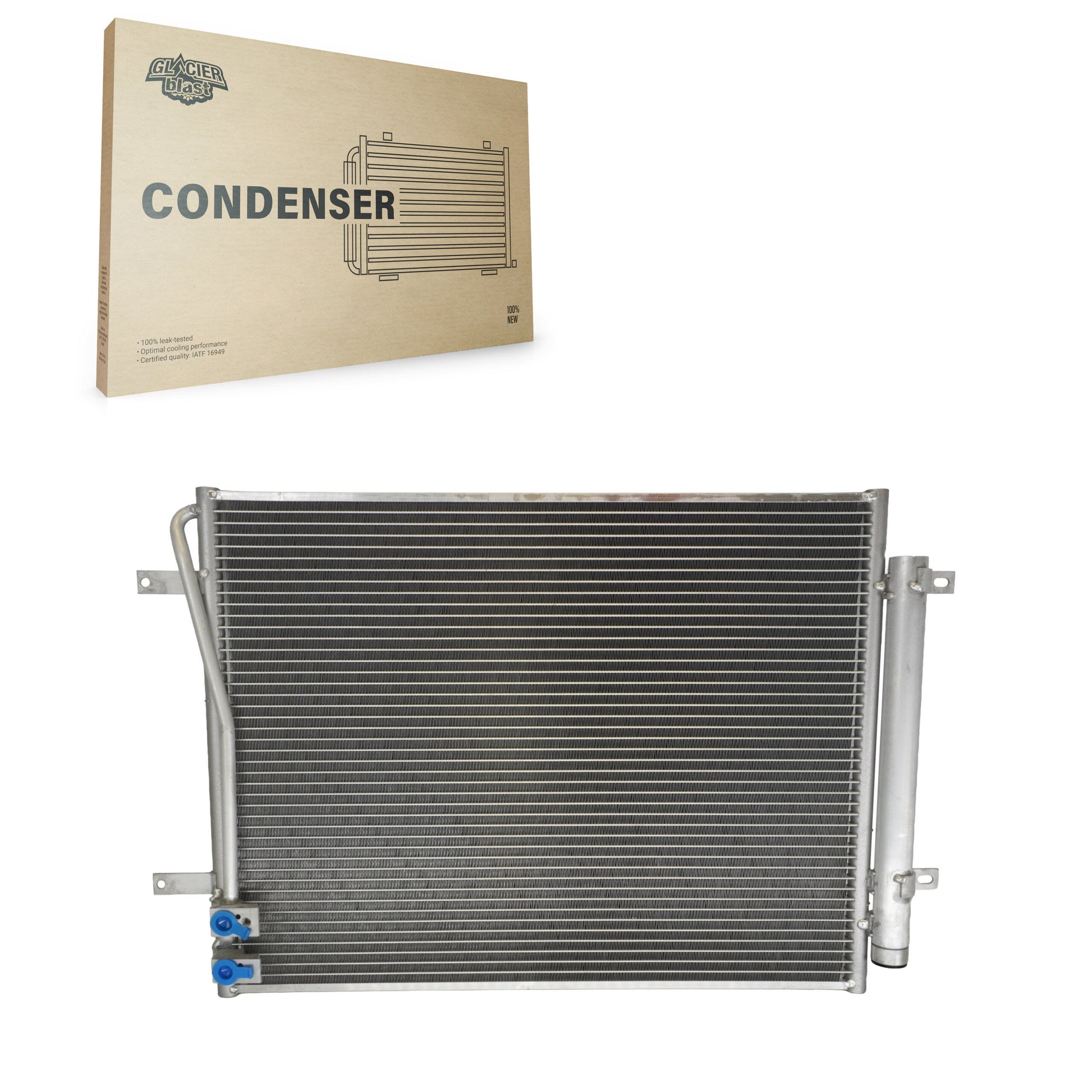 Glacier Blast GLB-VW3994 A/C Condenser for 2006-2017 Volkswagen Passat, Volkswagen CC, Volkswagen Passat CC - N/A