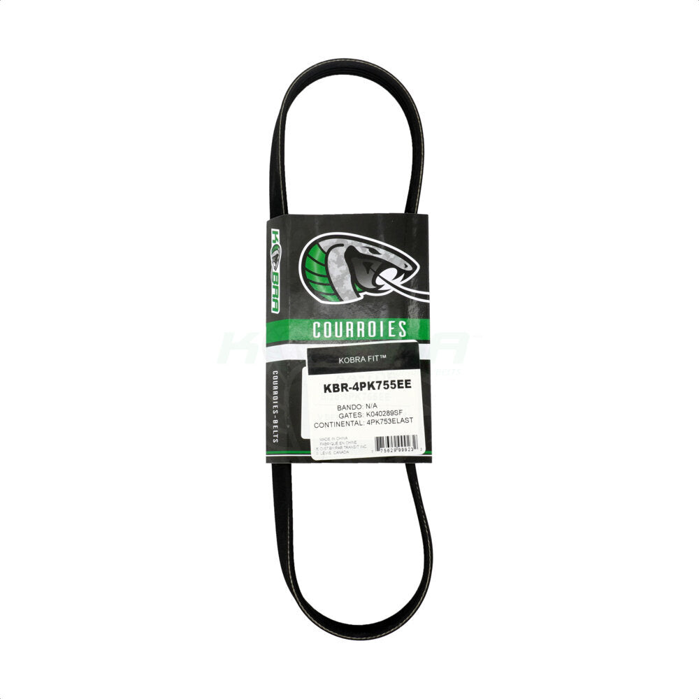 Kobra KBR-4PK755EE Serpentine Belt for 2008-2015 Smart Fortwo - Air Conditioning