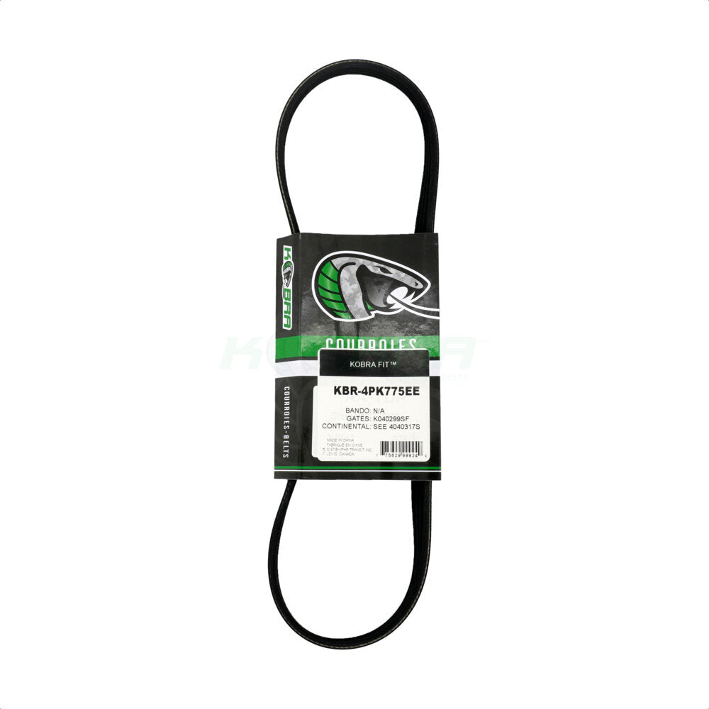 Kobra KBR-4PK775EE Serpentine Belt for 2013-2015 Chevrolet Spark - Air Conditioning