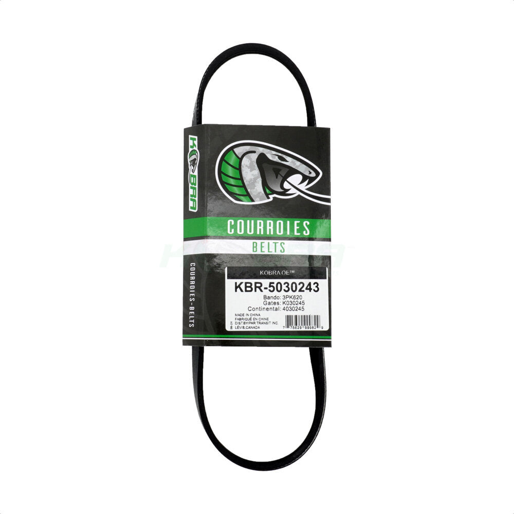 Kobra KBR-5030243 Serpentine Belt for 1995-2011 Cadillac DTS, Buick Lucerne, Pontiac Bonneville - Water Pump