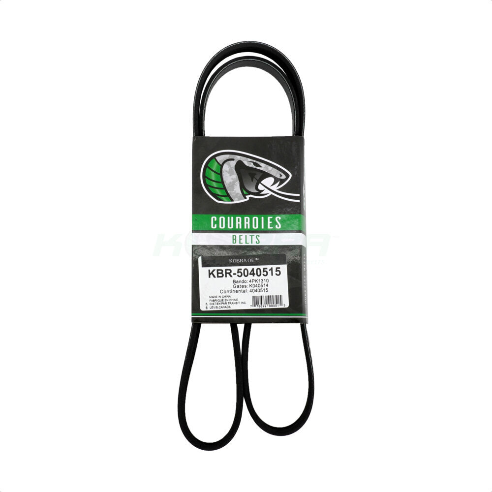 Kobra KBR-5040515 Serpentine Belt for 1985-2024 Ford Escape, Lincoln Corsair, Ford Edge - Air Conditioning, Main Drive, Power Steering and Air Conditioning