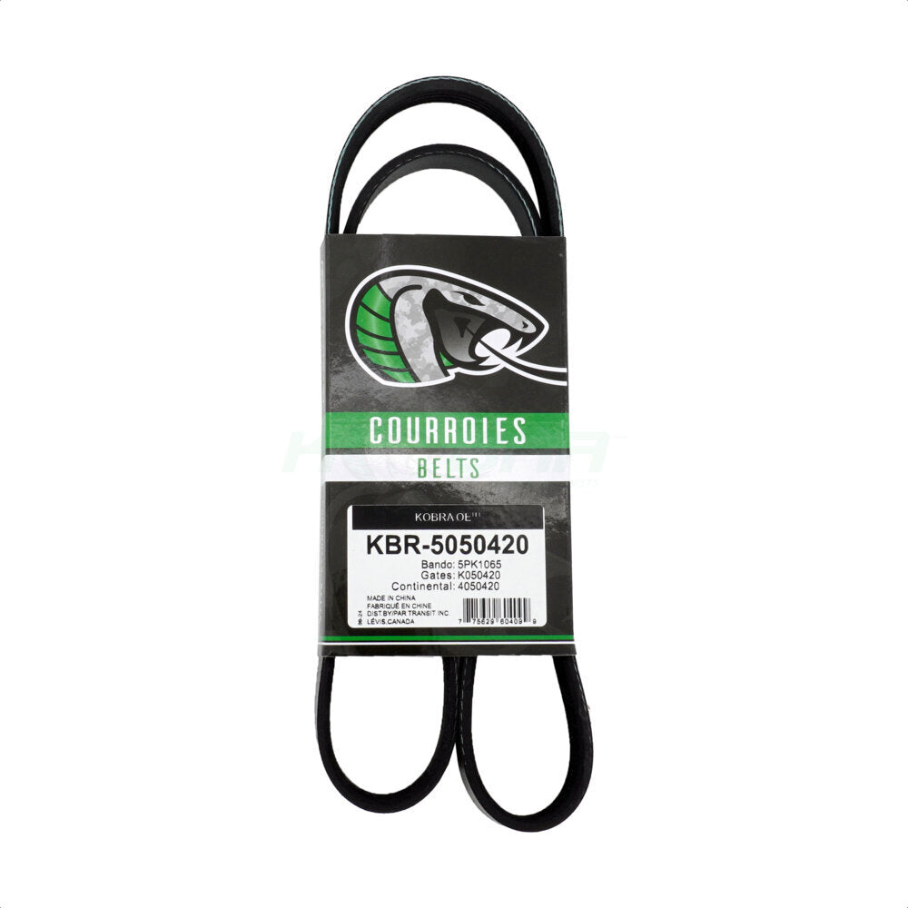 Kobra KBR-5050420 Serpentine Belt for 1987-2024 Buick Envision, Cadillac XT6, Cadillac CT4 - Main Drive, Air Conditioning, Air Conditioning and Power Steering