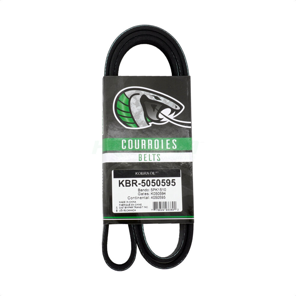 Kobra KBR-5050595 Serpentine Belt for 2014-2024 Mercedes-Benz GLA35 AMG, Mercedes-Benz GLB35 AMG, Mercedes-Benz A35 AMG - Main Drive