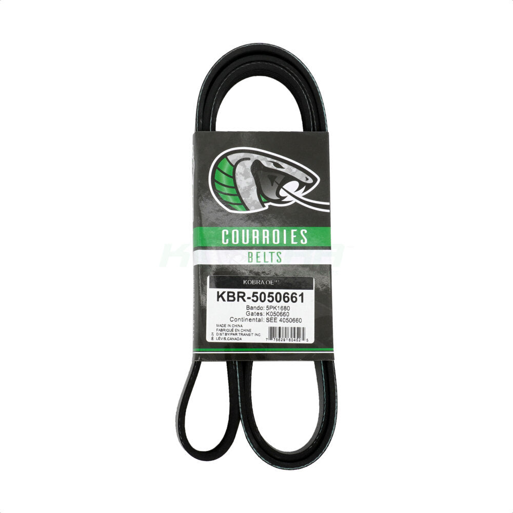 Kobra KBR-5050661 Serpentine Belt for 2016-2019 Chevrolet Cruze - Main Drive