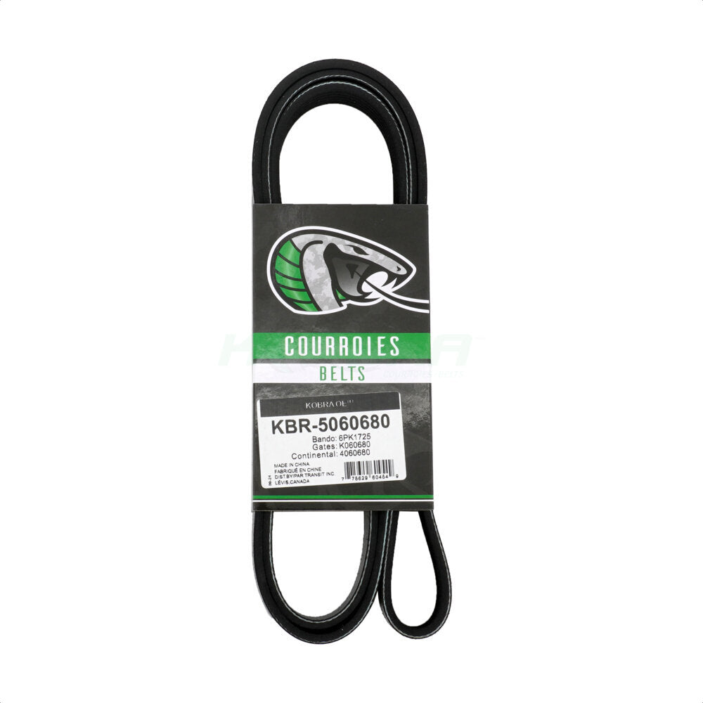 Kobra KBR-5060680 Serpentine Belt for 1995-2025 Ford Ranger, Ford Bronco, Lincoln Nautilus - Main Drive, Alternator