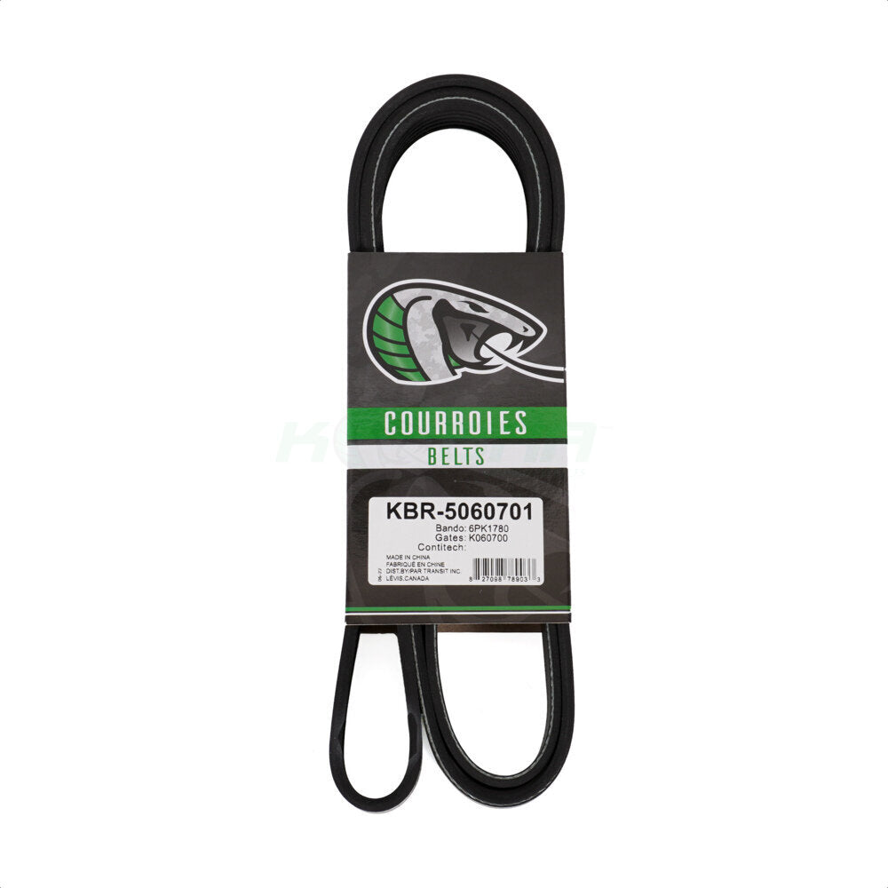 Kobra KBR-5060701 Serpentine Belt for 2014-2023 Kia Soul, Kia Forte5, Kia Seltos - Main Drive