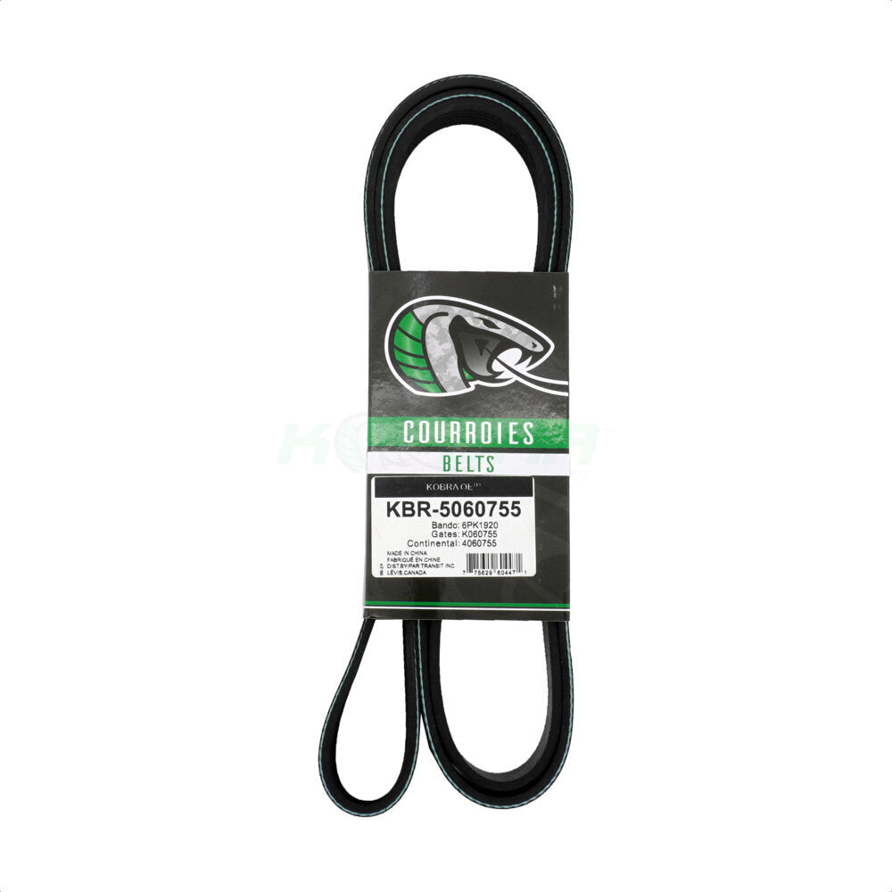 Kobra KBR-5060755 Serpentine Belt for 1994-2025 Subaru Forester, Subaru Impreza, Subaru Crosstrek - Main Drive