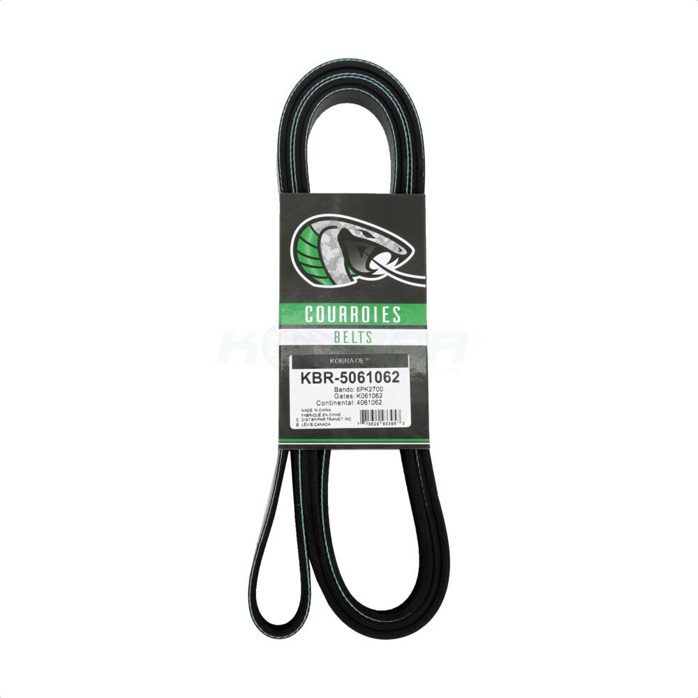 Kobra KBR-5061062 Serpentine Belt for 2015-2022 Chevrolet Express 2500, Chevrolet Express 3500, GMC Savana 2500 - Main Drive