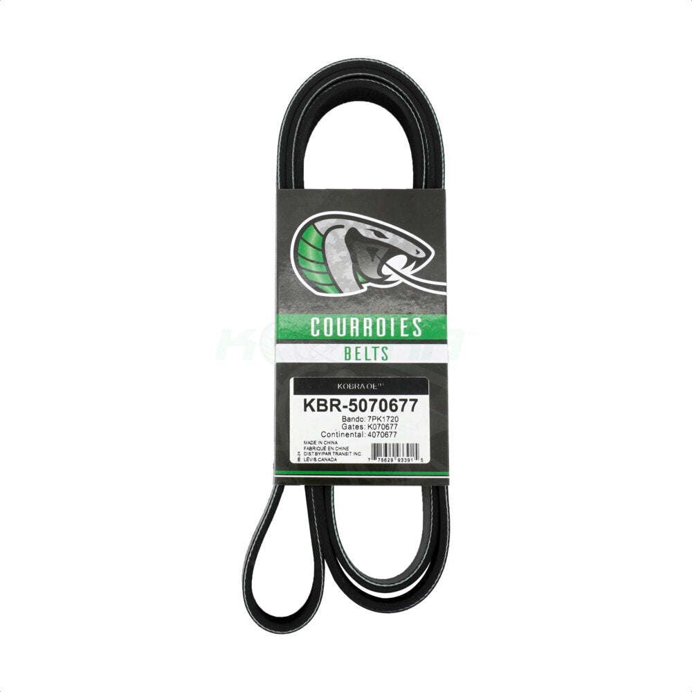Kobra KBR-5070677 Serpentine Belt for 2002-2022 Acura RDX, Honda Accord, Acura RSX - Main Drive
