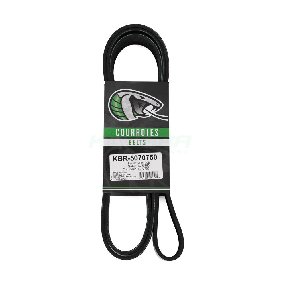 Kobra KBR-5070750 Serpentine Belt for 2006-2015 Scion xB, Toyota Corolla, Pontiac Vibe - Main Drive
