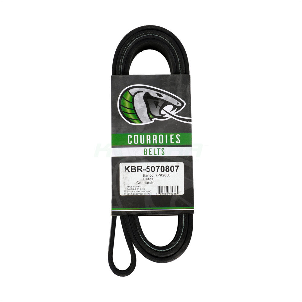 Kobra KBR-5070807 Serpentine Belt for 2010-2024 Mercedes-Benz Sprinter 4500, Mercedes-Benz Sprinter 3500, Mercedes-Benz Sprinter 3500XD - Main Drive, Air Conditioning