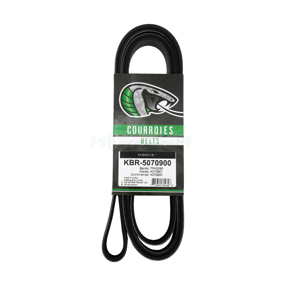 Kobra KBR-5070900 Serpentine Belt for 1993-2023 Toyota Tacoma, Toyota 4Runner, Jeep Grand Cherokee - Main Drive