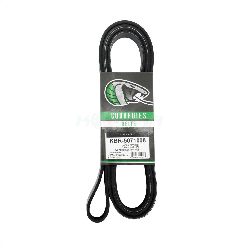 Kobra KBR-5071008 Serpentine Belt for 2004-2008 Chrysler Aspen, Dodge Durango - Main Drive