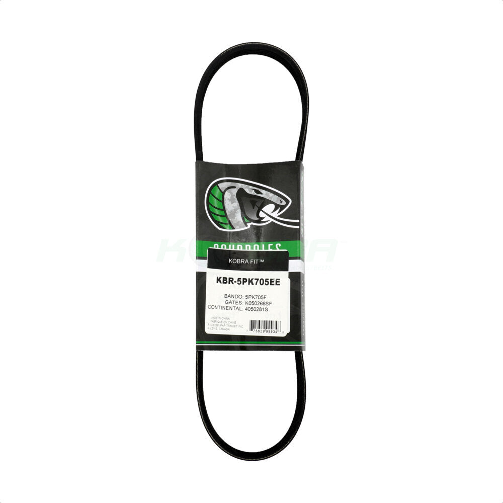 Kobra KBR-5PK705EE Serpentine Belt for 2012-2014 Ford Focus - Air Conditioning