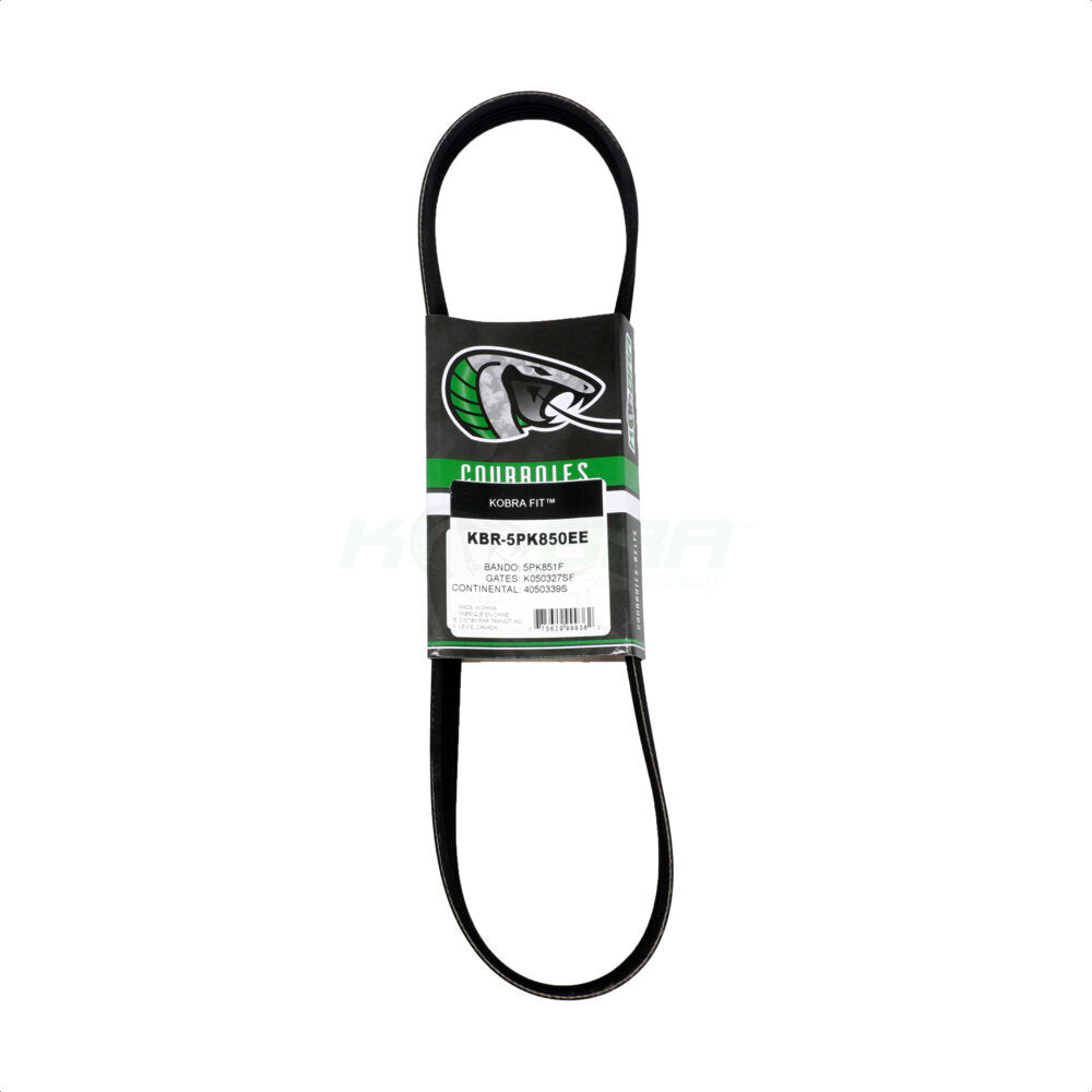 Kobra KBR-5PK850EE Serpentine Belt for 2013-2015 Chevrolet Spark - Main Drive