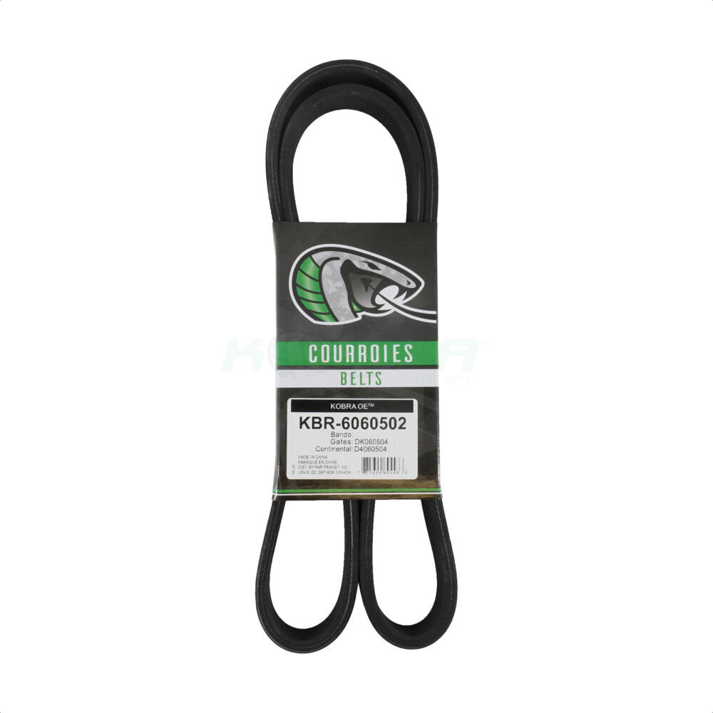 Kobra KBR-6060502 Serpentine Belt for 2011-2015 Volkswagen Jetta - Main Drive