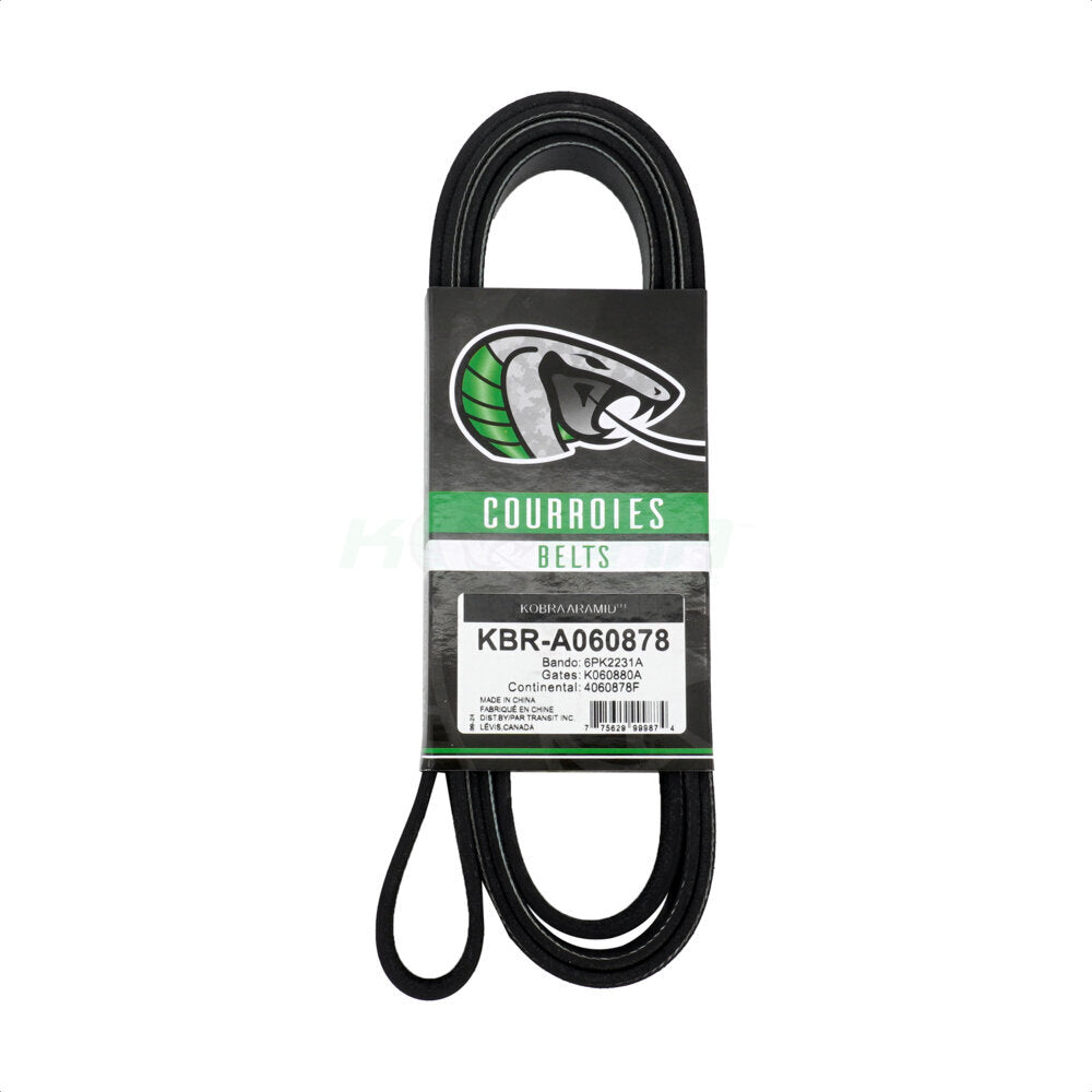 Kobra KBR-A060878 Serpentine Belt for 2007-2013 Nissan Altima - Main Drive