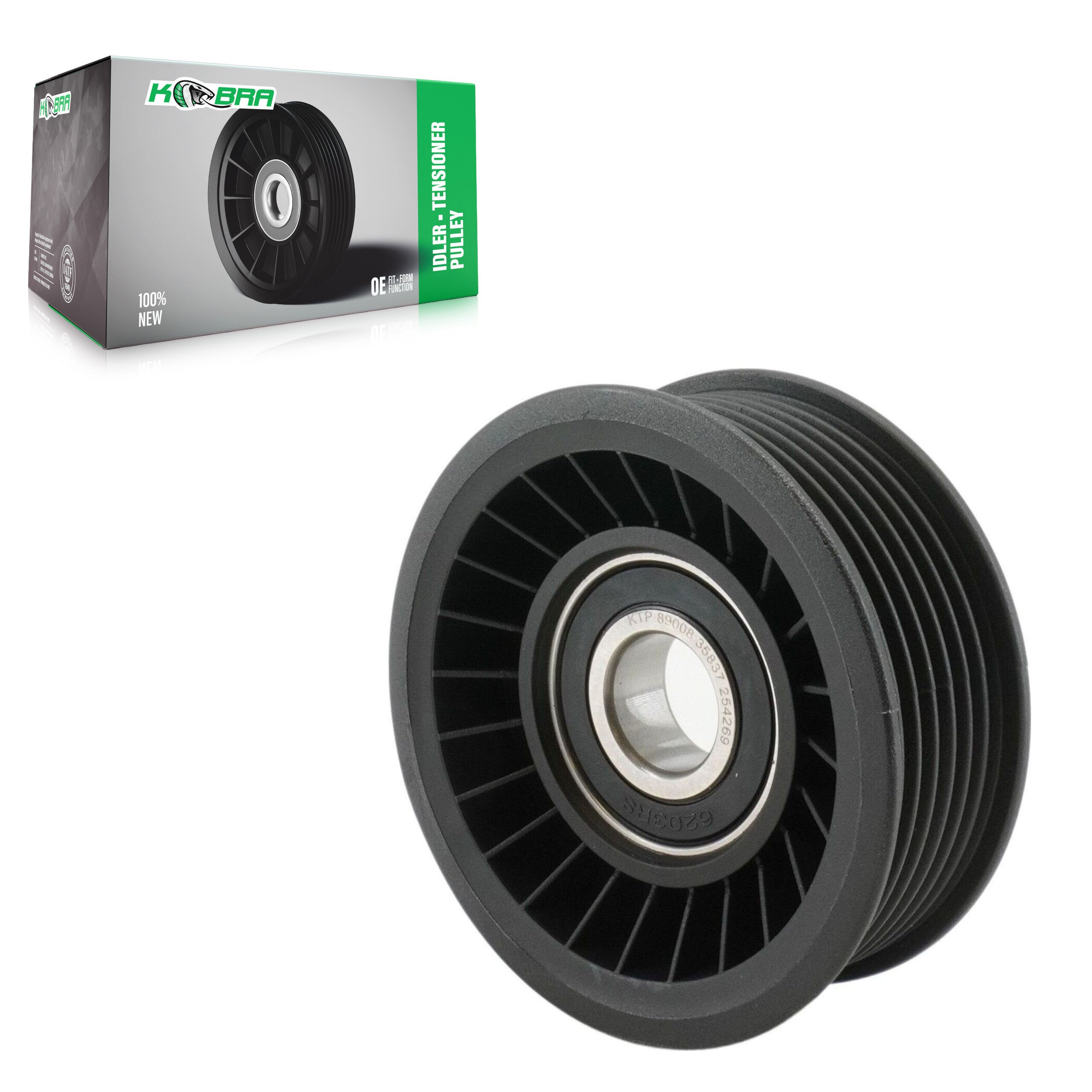 Kobra KTP-89008 Accessory Drive Belt Tensioner Pulley for 1992-2003 Dodge Ram 2500 Van, Dodge Durango, Dodge Ram 3500 Van - N/A