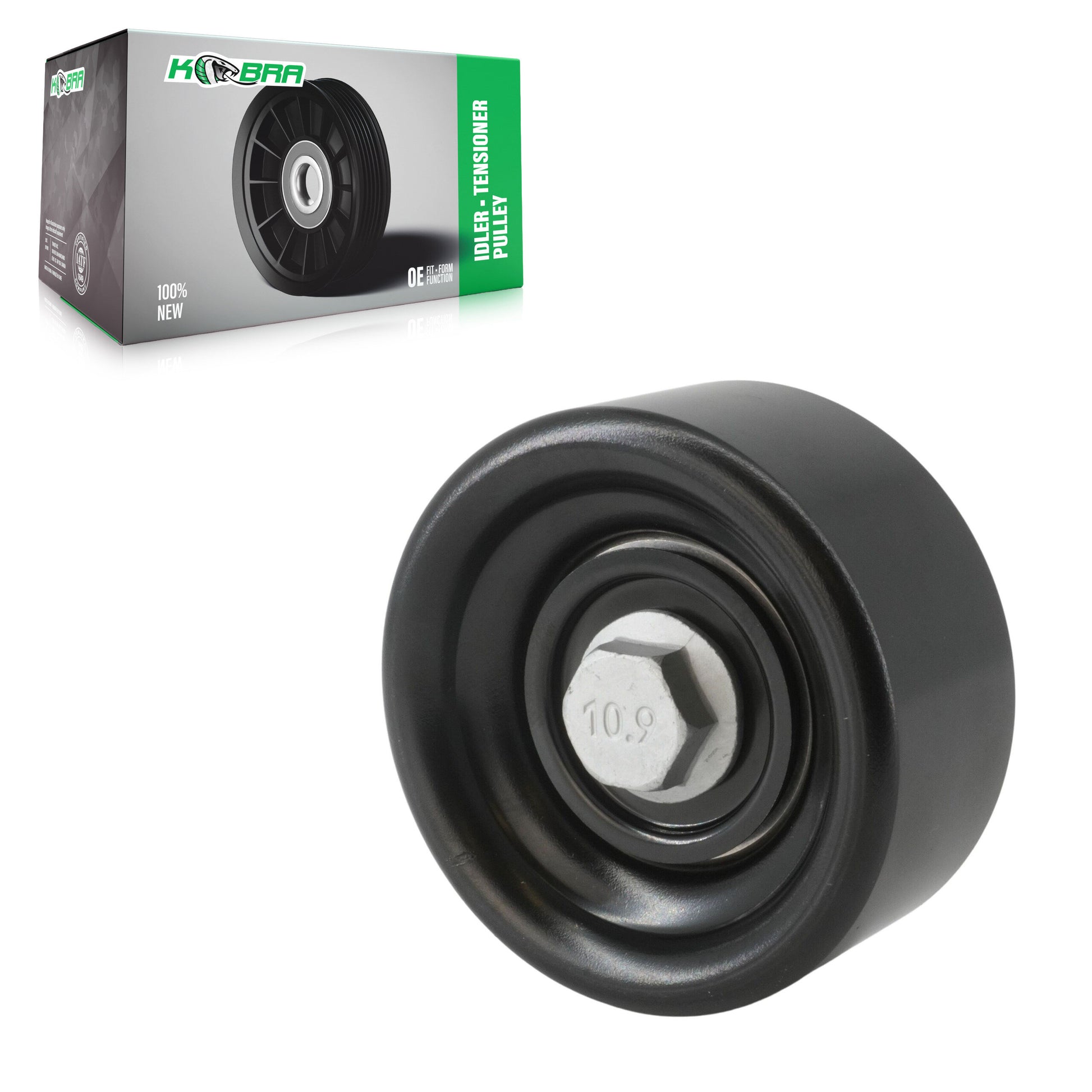 Kobra KTP-89052 Accessory Drive Belt Tensioner Pulley for 2002-2012 Cadillac STS, Cadillac CTS, Hummer H3T - Air Conditioning, Water Pump