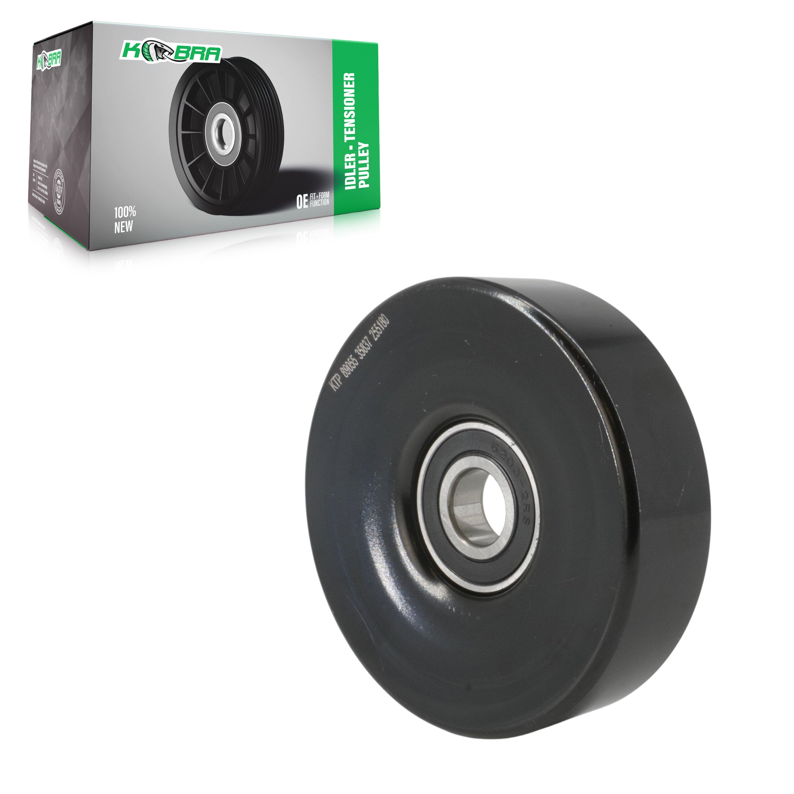 Kobra KTP-89055 Accessory Drive Belt Tensioner Pulley for 1987-2001 Mercury Mountaineer, Ford Explorer, Ford Taurus - Serpentine