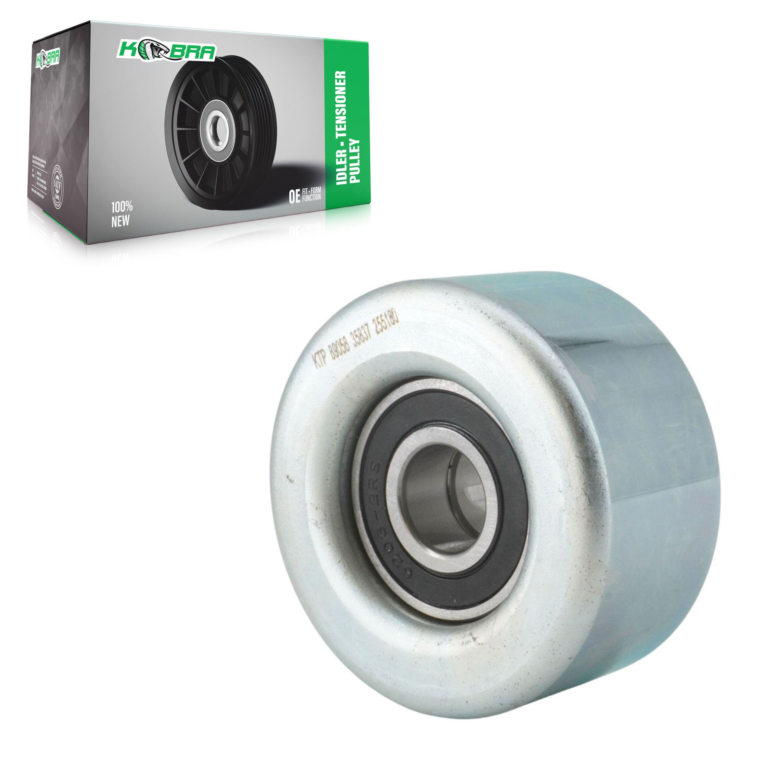 Kobra KTP-89058 Accessory Drive Belt Idler Pulley for 2004-2012 Hummer H3T, Hummer H3, Chevrolet Colorado - N/A