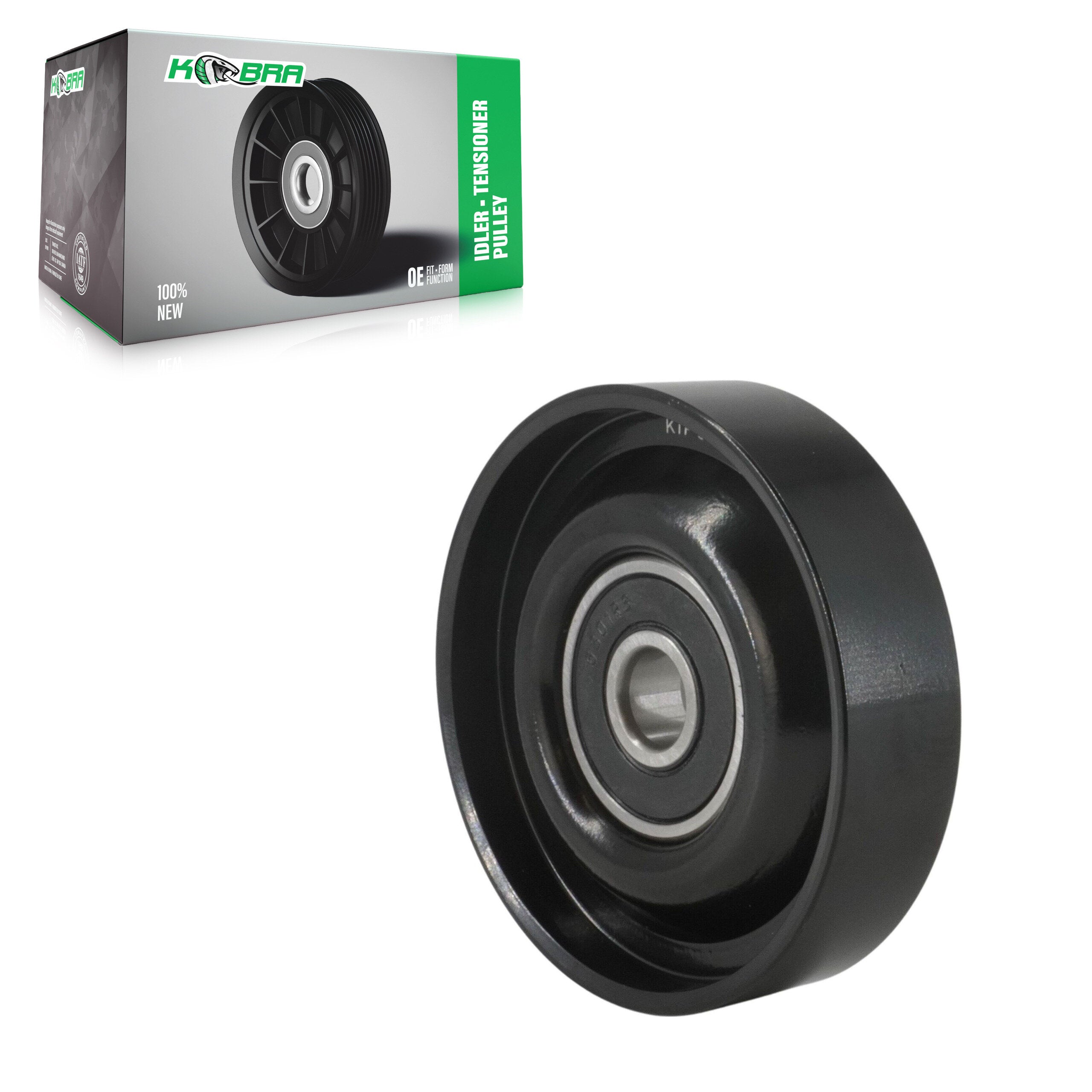 Kobra KTP-89141 Accessory Drive Belt Tensioner Pulley for 1995-2012 Dodge Attitude, Kia Soul, Hyundai Accent - Air Conditioning