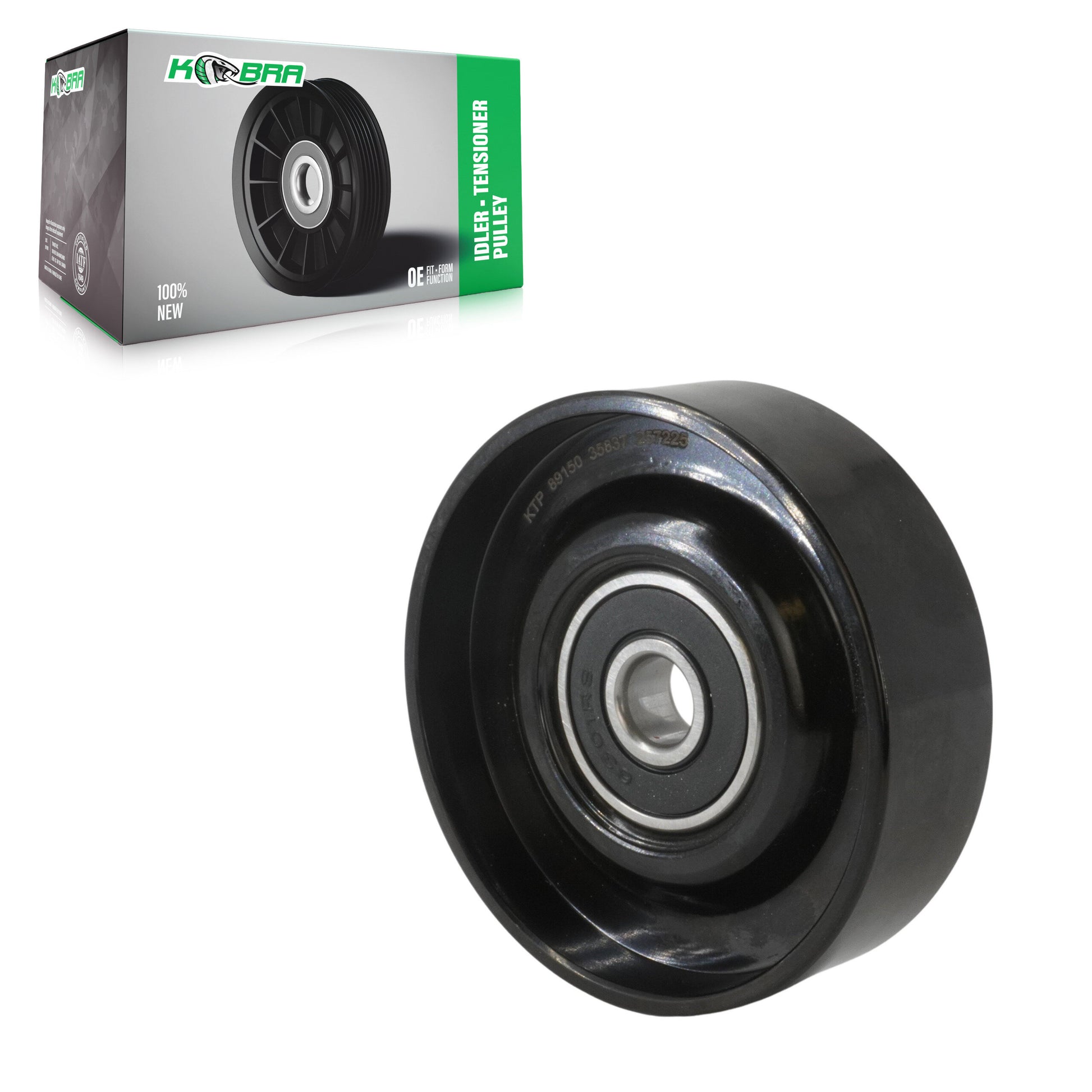 Kobra KTP-89150 Accessory Drive Belt Idler Pulley for 2001-2008 INFINITI G35, INFINITI M35, INFINITI FX35 - Alternator and Power Steering