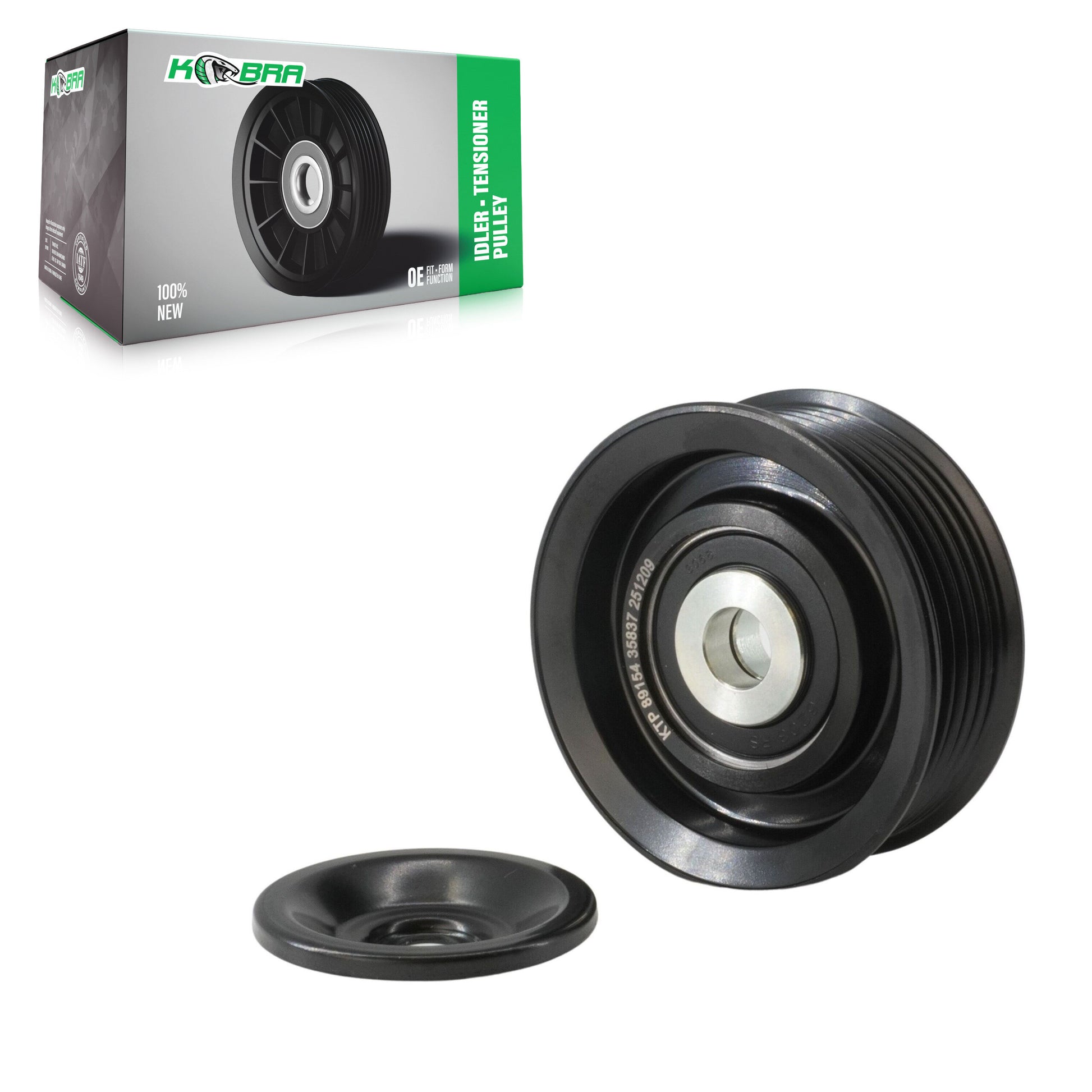 Kobra KTP-89154 Accessory Drive Belt Idler Pulley for 1990-2015 Nissan Rogue Select, Nissan Rogue, Toyota Sequoia - N/A