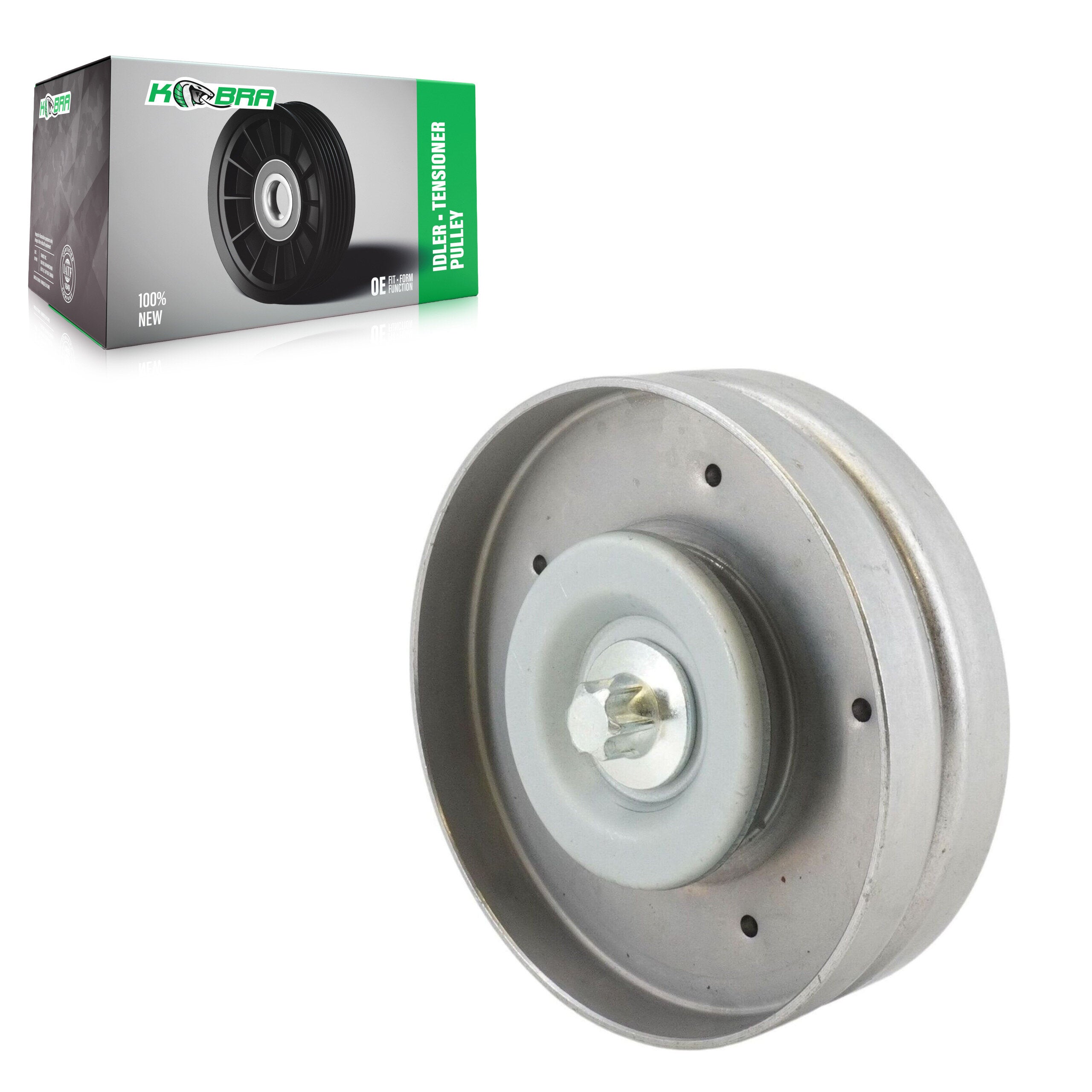 Kobra KTP-89176 Accessory Drive Belt Idler Pulley for 2009-2012 Audi A5 Quattro, Audi Q5, Audi A4 Quattro - N/A