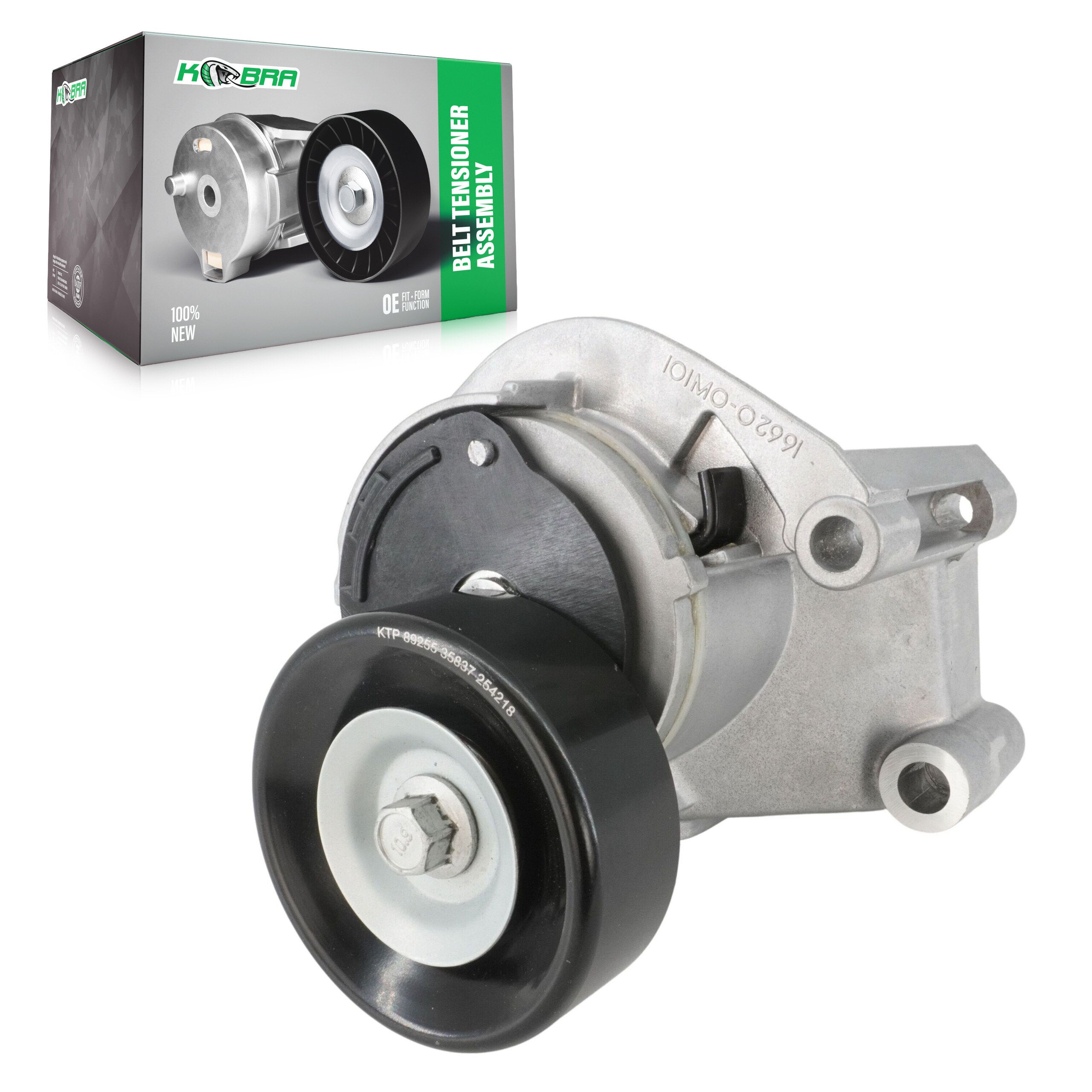 Kobra KTP-89255 Accessory Drive Belt Tensioner Assembly for 2002-2010 Toyota Sequoia, Lexus GS430, Lexus LS430 - N/A